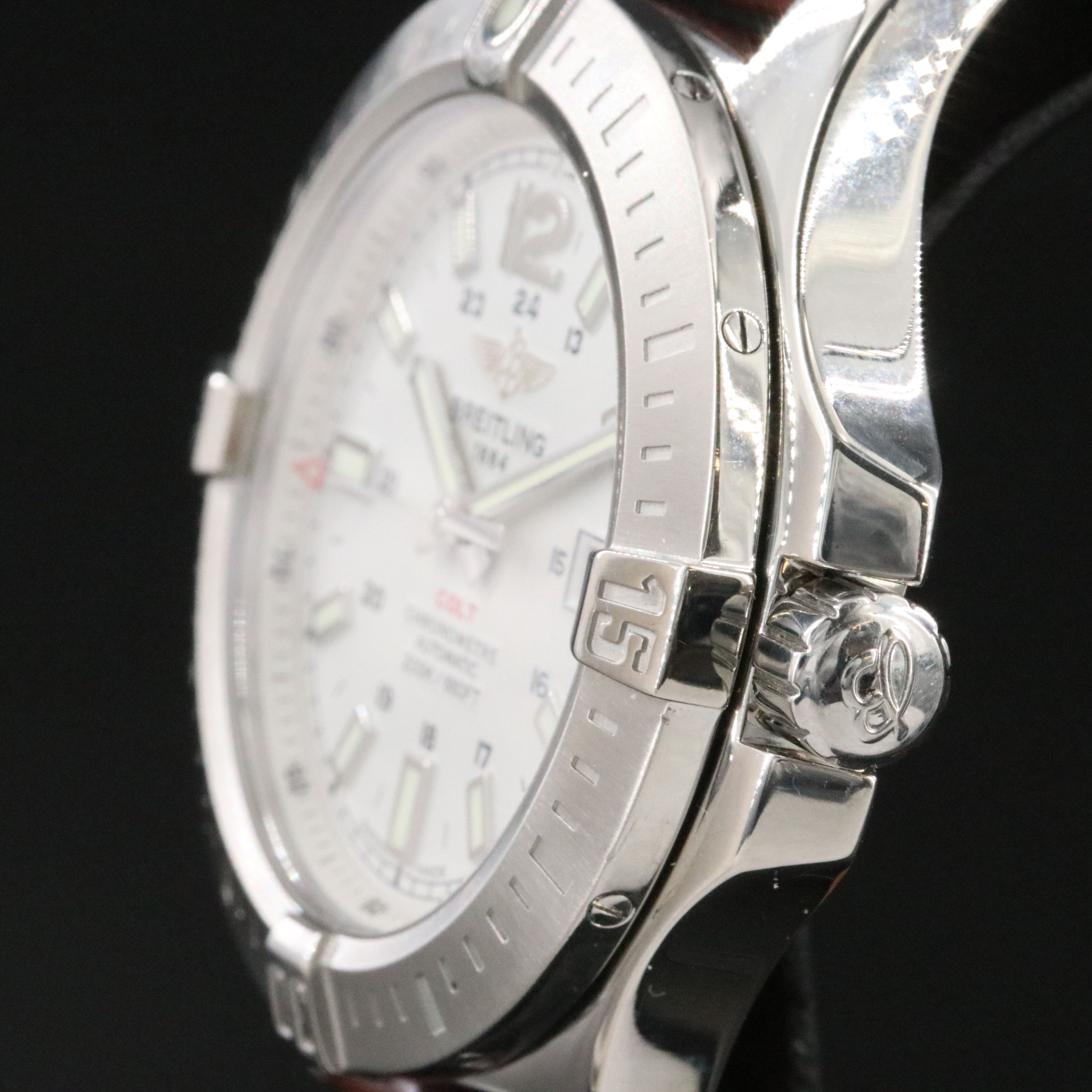 Breitling Colt Chronometre 44mm Steel White Automatic Watch