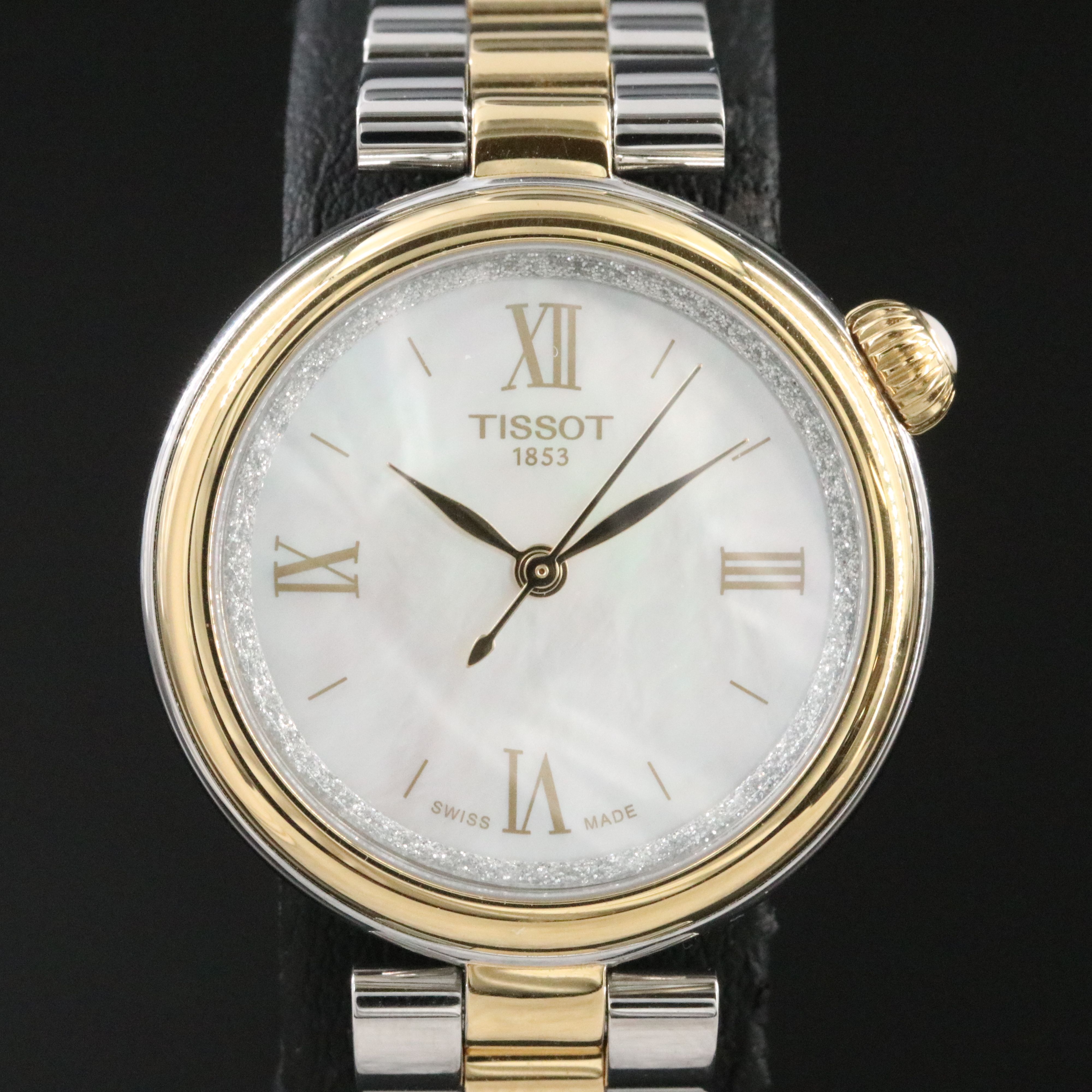 Tissot Desir Collection Two Tone Mother-of-Pearl Dial Quartz Watch
