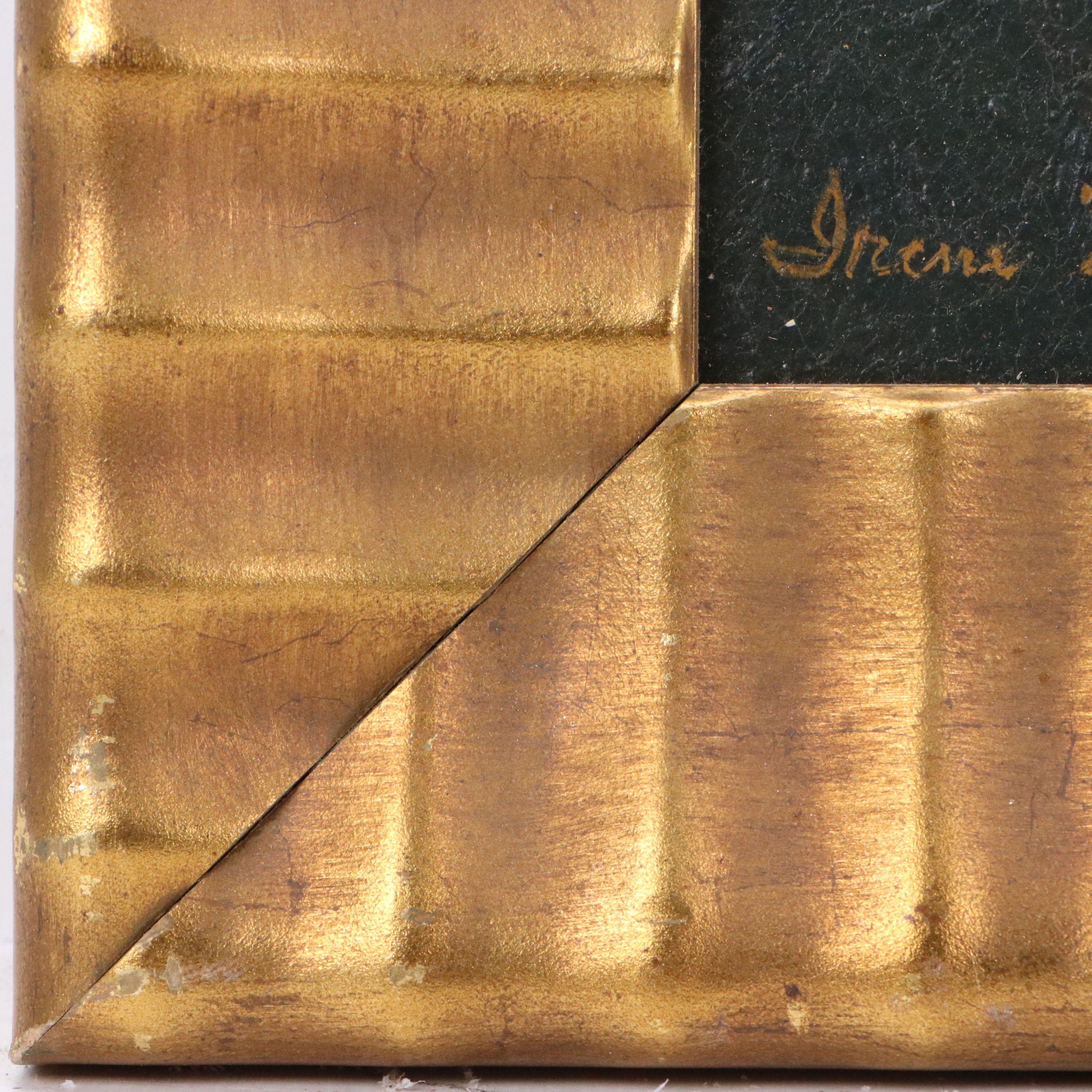 Irene Robinson Oil Painting of Tropical Aquatic Landscape at Dusk