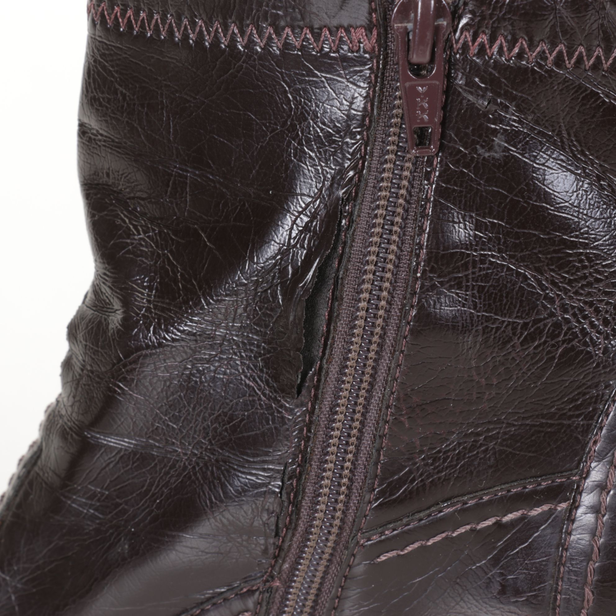 Franco Sarto Patent Leather Ankle Boots and Giancarlo Proli Mary Jane Heels