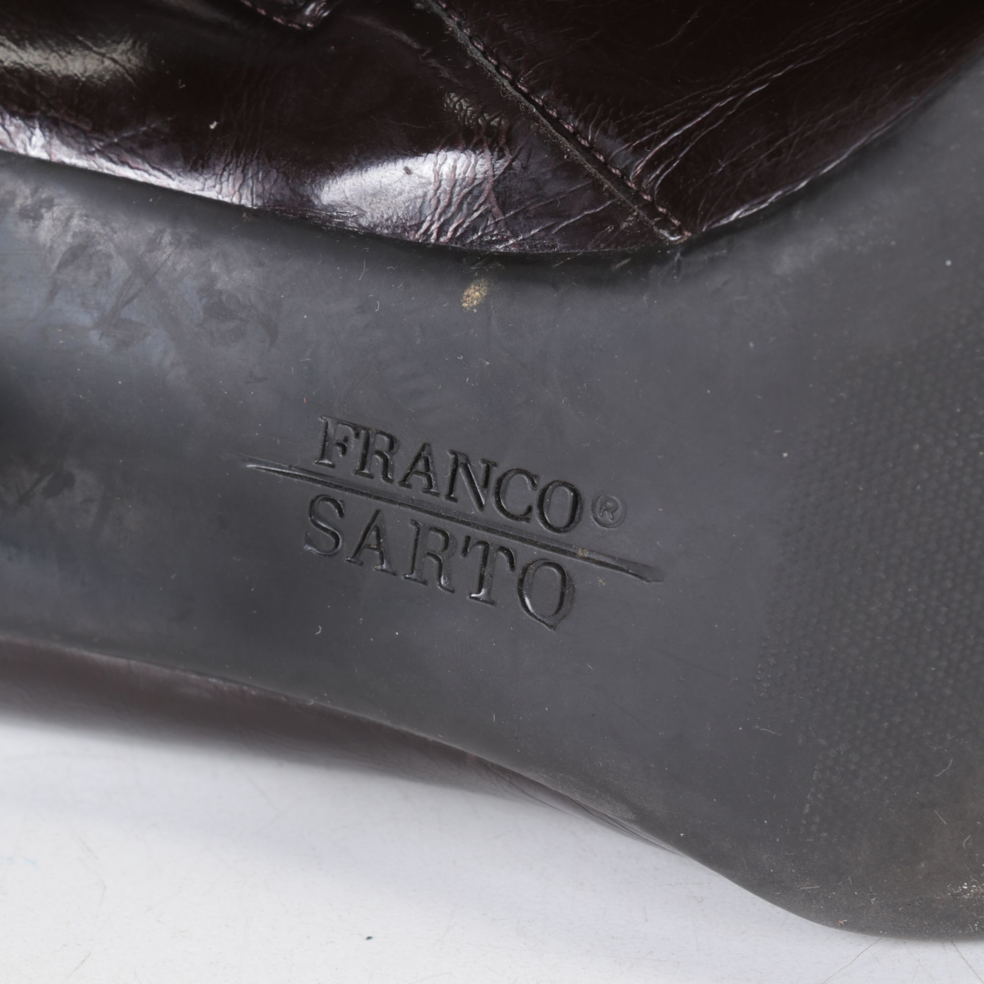 Franco Sarto Patent Leather Ankle Boots and Giancarlo Proli Mary Jane Heels