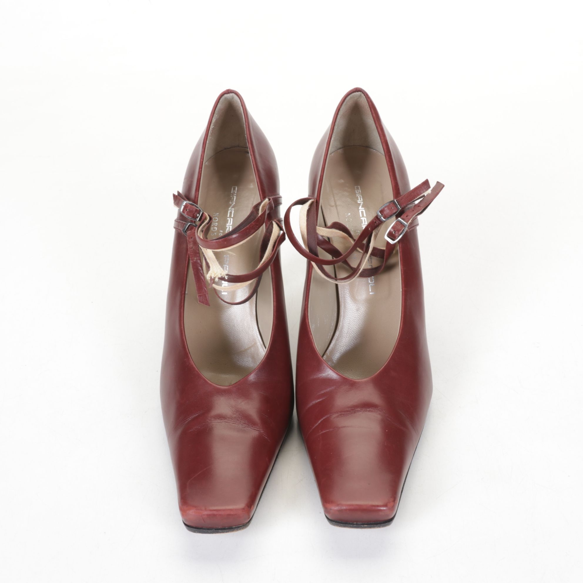 Franco Sarto Patent Leather Ankle Boots and Giancarlo Proli Mary Jane Heels