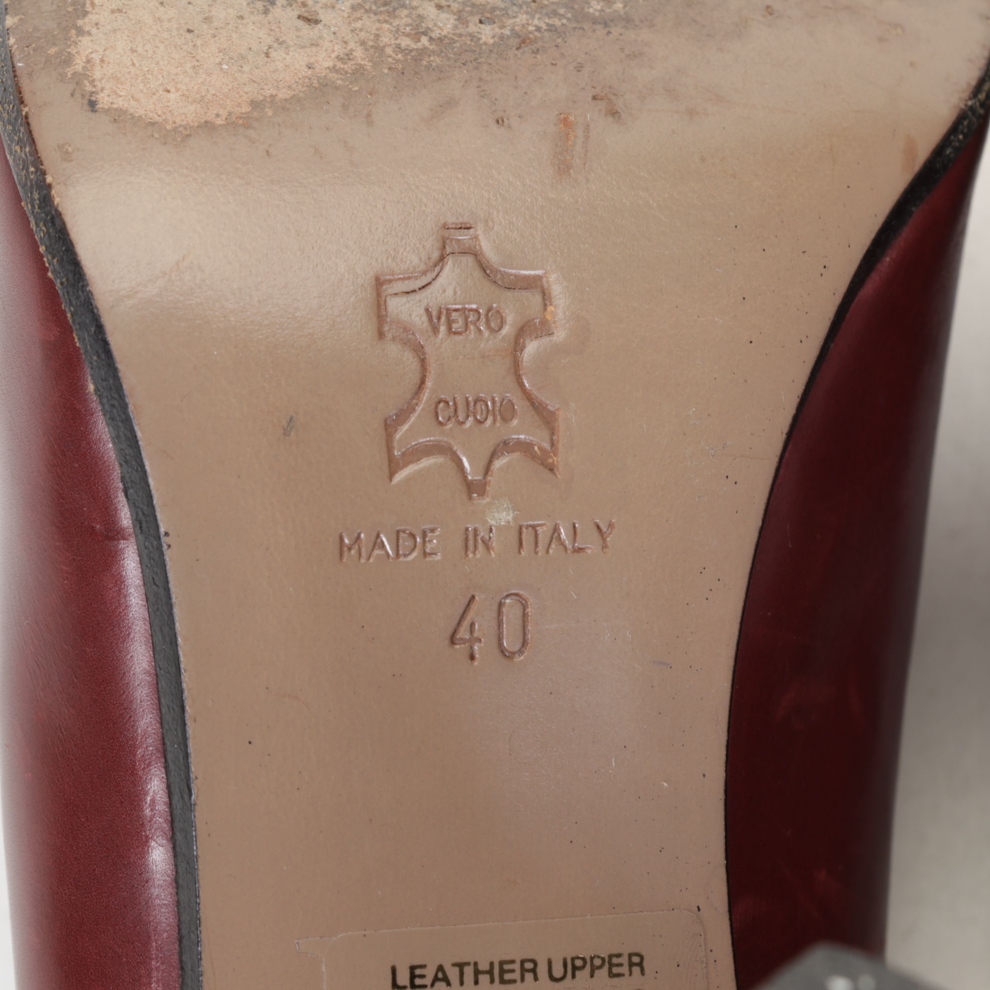 Franco Sarto Patent Leather Ankle Boots and Giancarlo Proli Mary Jane Heels