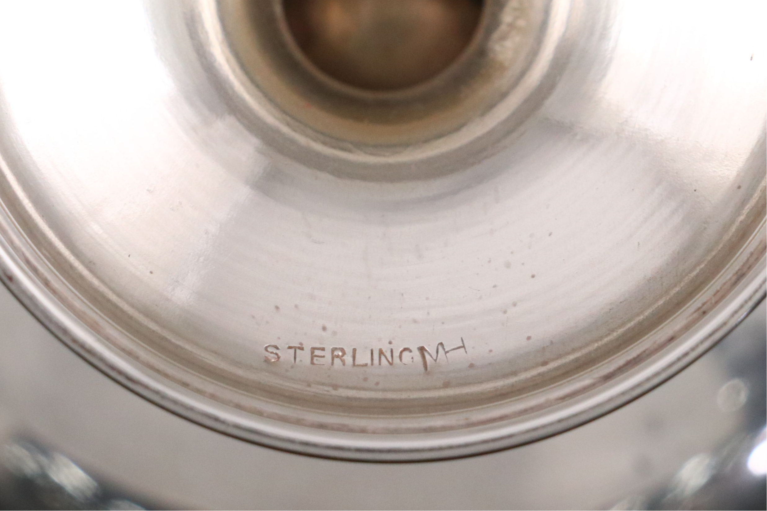 Moore & Hofman Sterling Silver Low Sherbet Cups, Early to Mid-20th Century