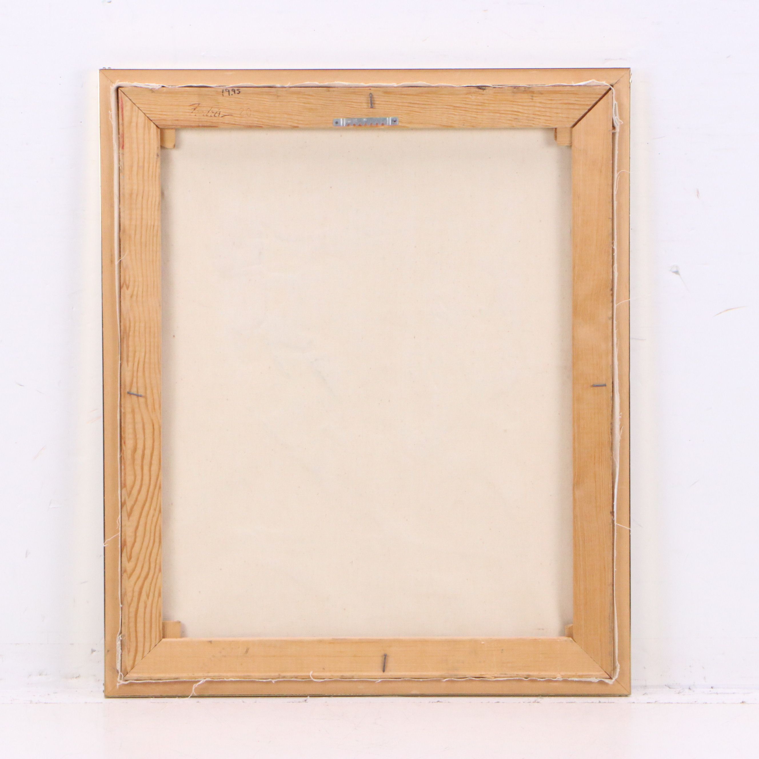 Calvin Waller Burnett Stylized Figures Oil Painting