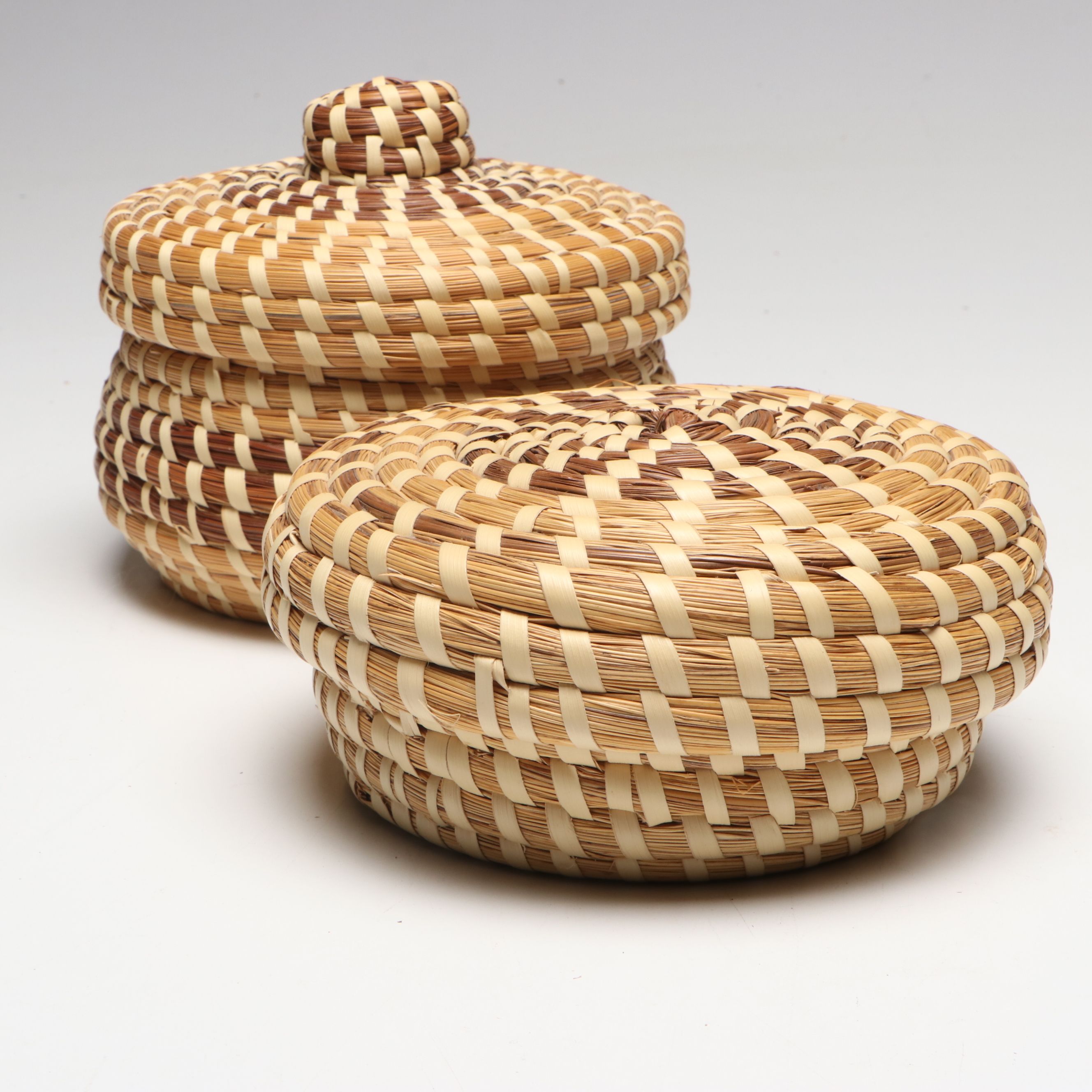 Mary Graham and Other South Carolina Handwoven Sweetgrass Basketry