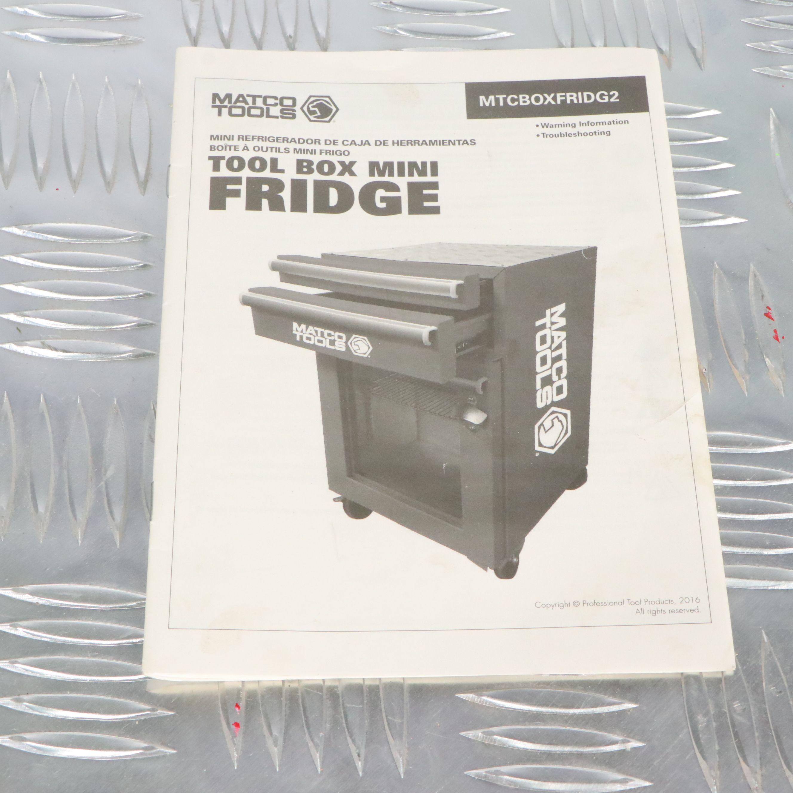 Matco Tool Tool Box Mini Fridge