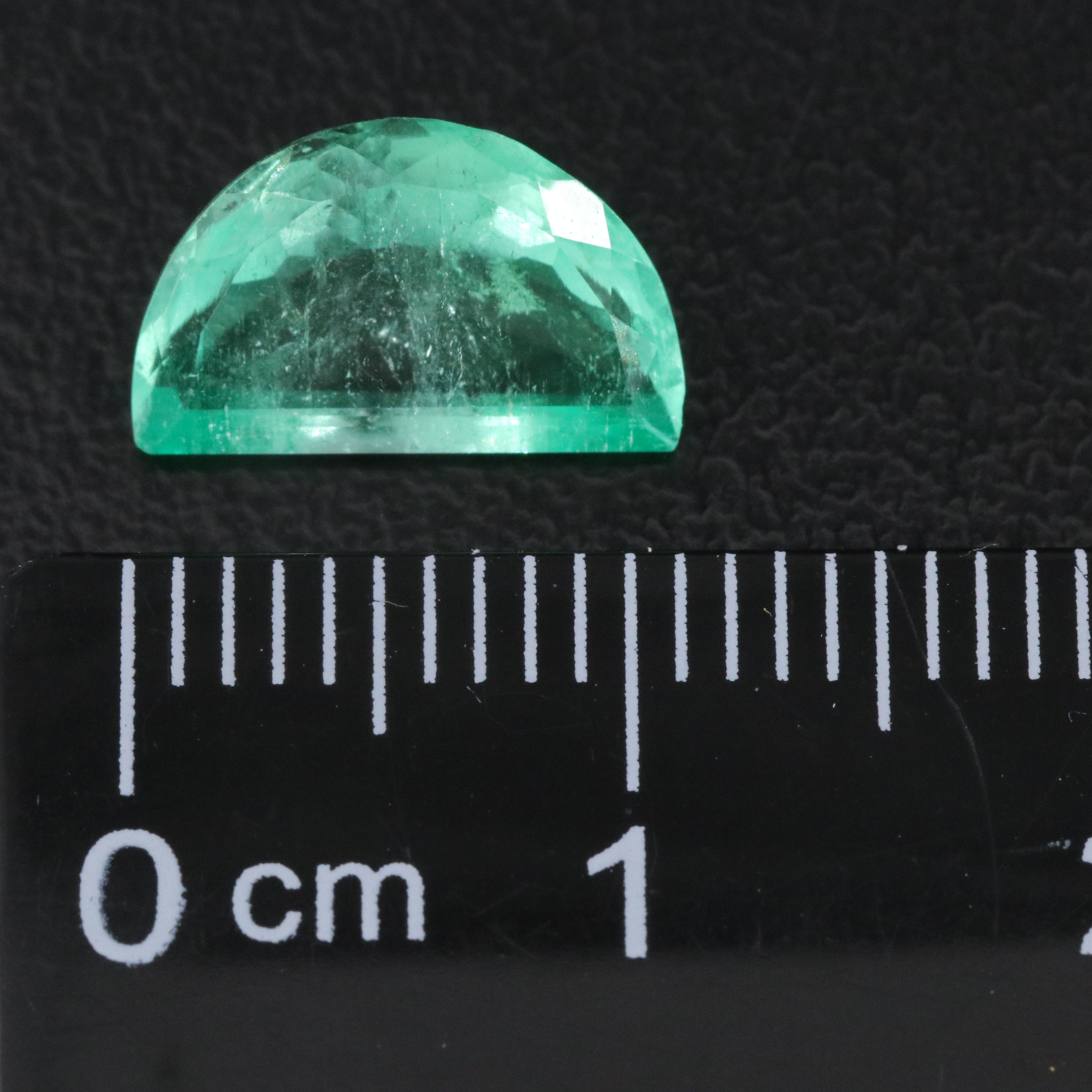 Loose 1.78 CT Colombian Emerald with GIA Report