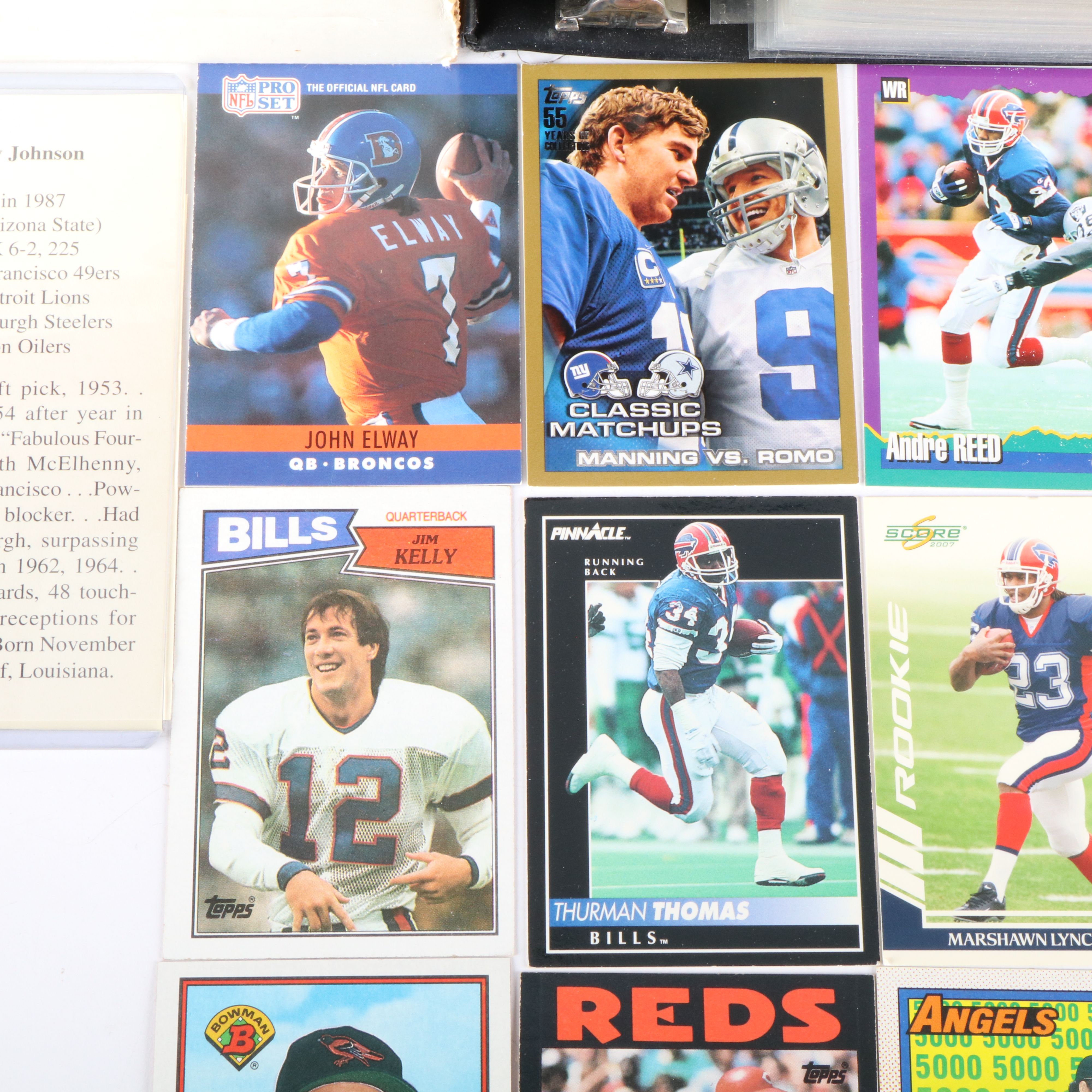 Topps with Other Sports Cards Featuring Pete Rose, Dan Marino, and More