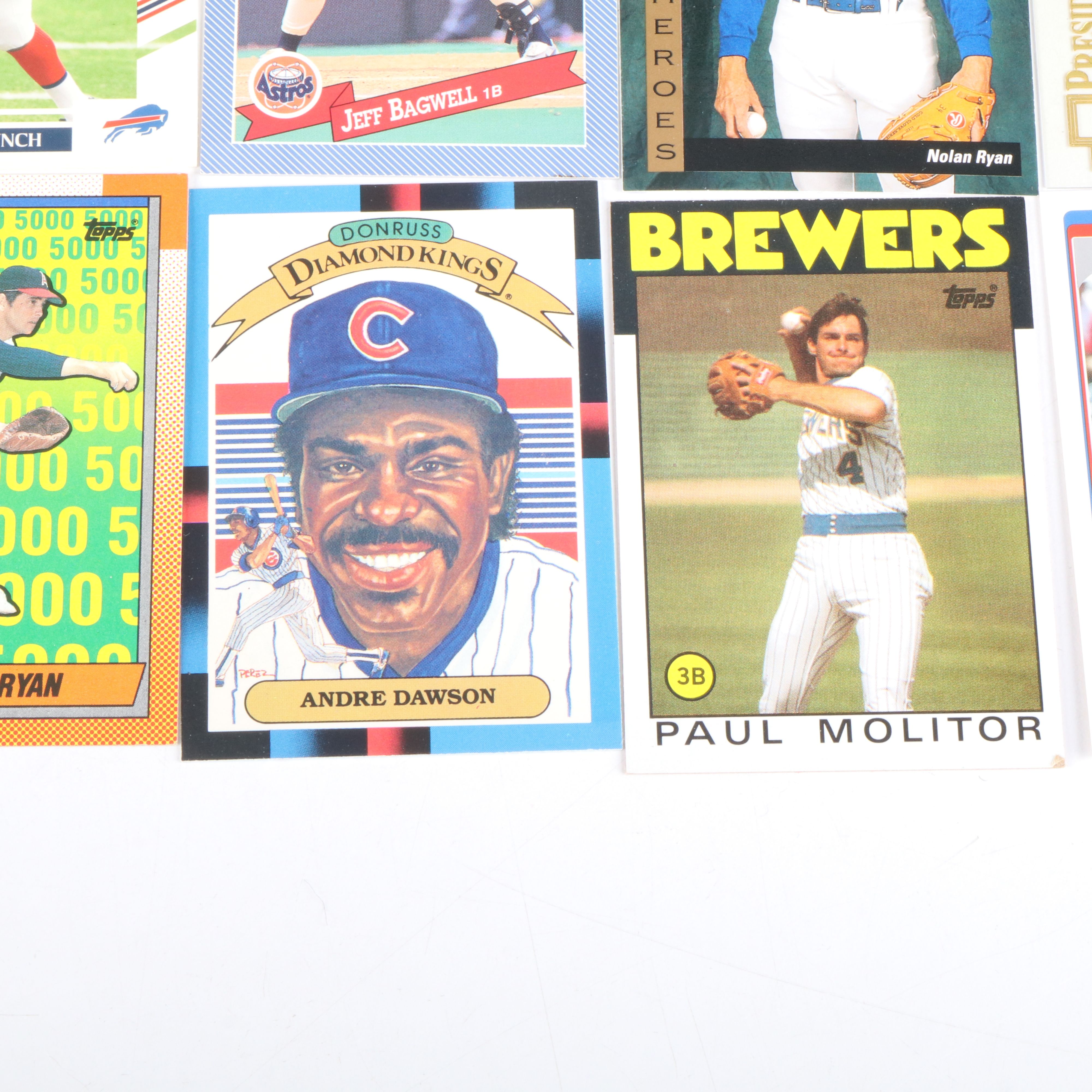 Topps with Other Sports Cards Featuring Pete Rose, Dan Marino, and More