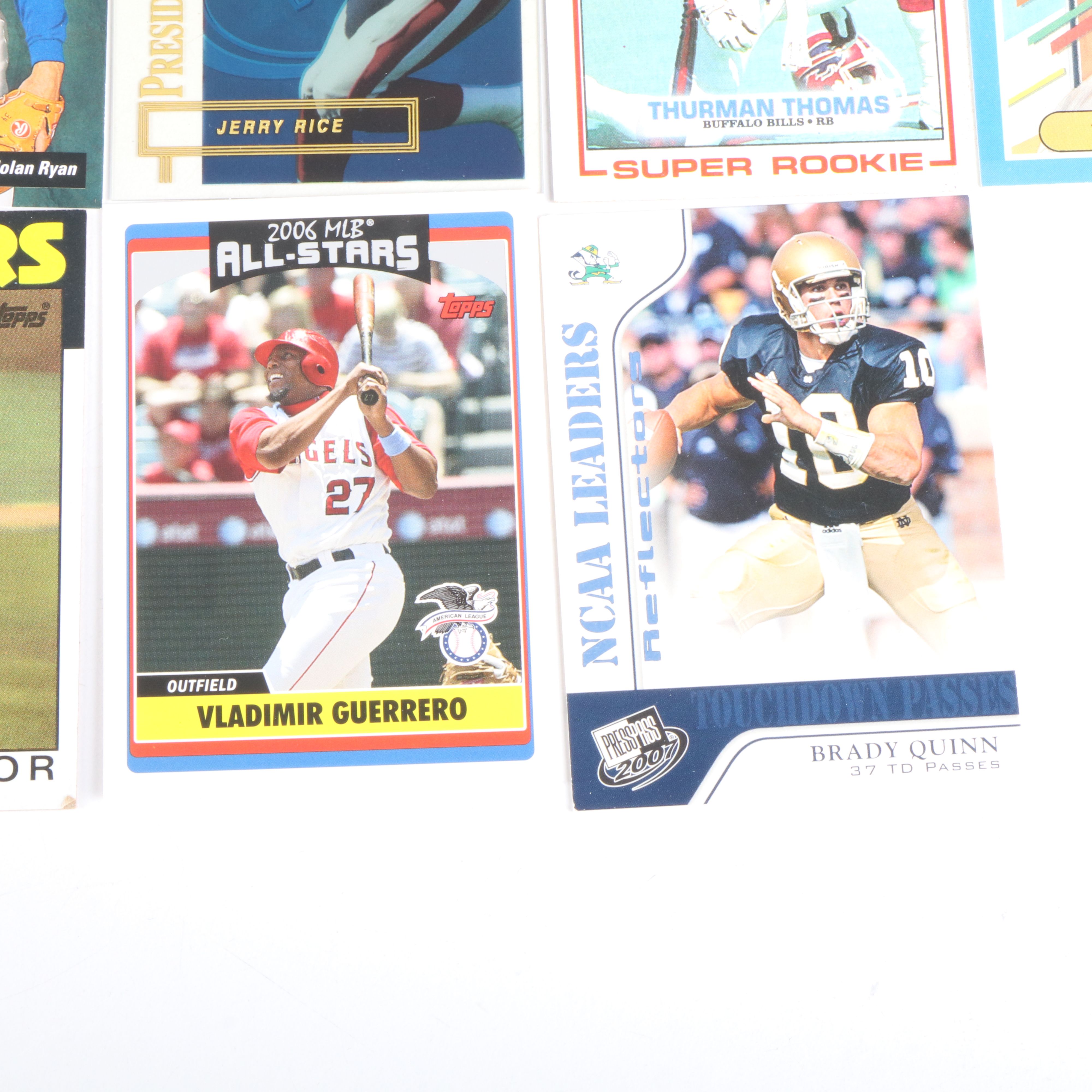 Topps with Other Sports Cards Featuring Pete Rose, Dan Marino, and More