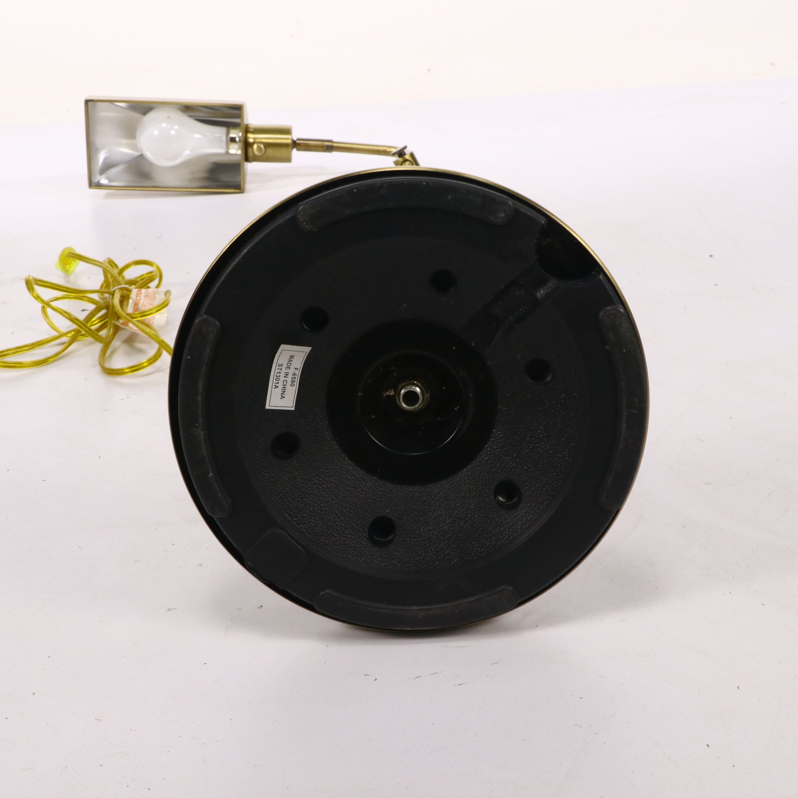 Brass Finish Pharmacy Floor Lamp