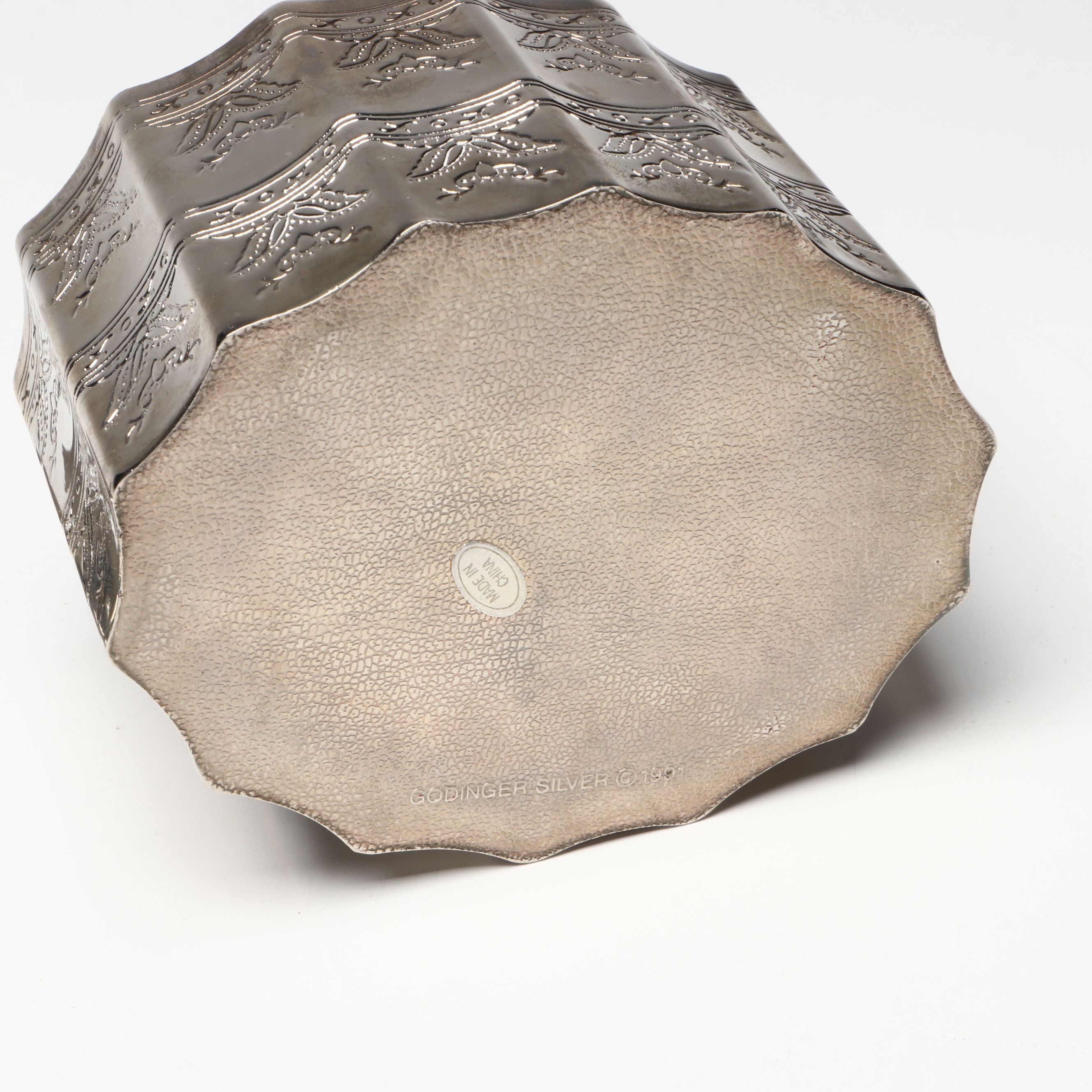 Godinger Silver Plate Box with Russian, Turkish and More Folk Art Boxes