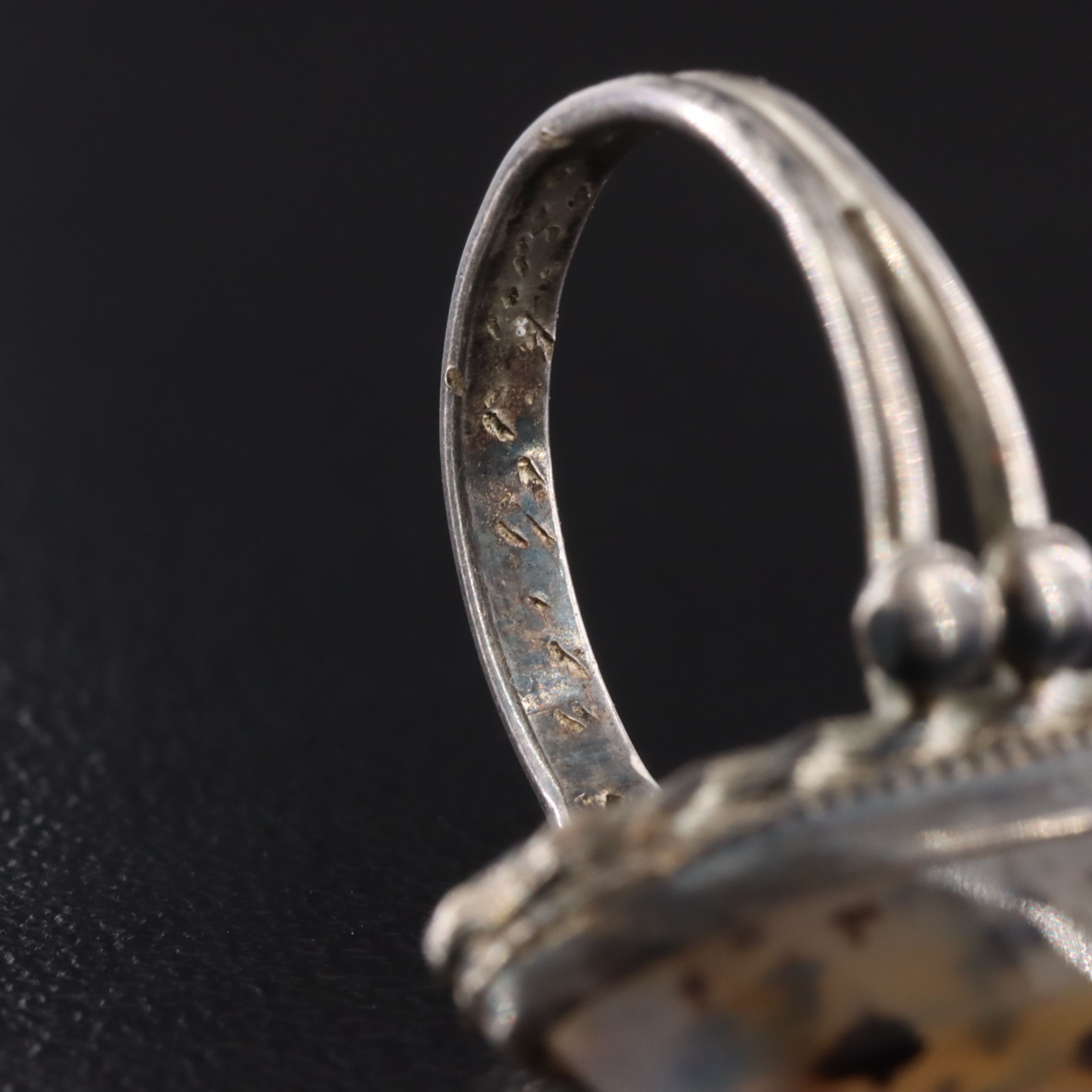 Sterling Dendritic and Picture Agate Rings