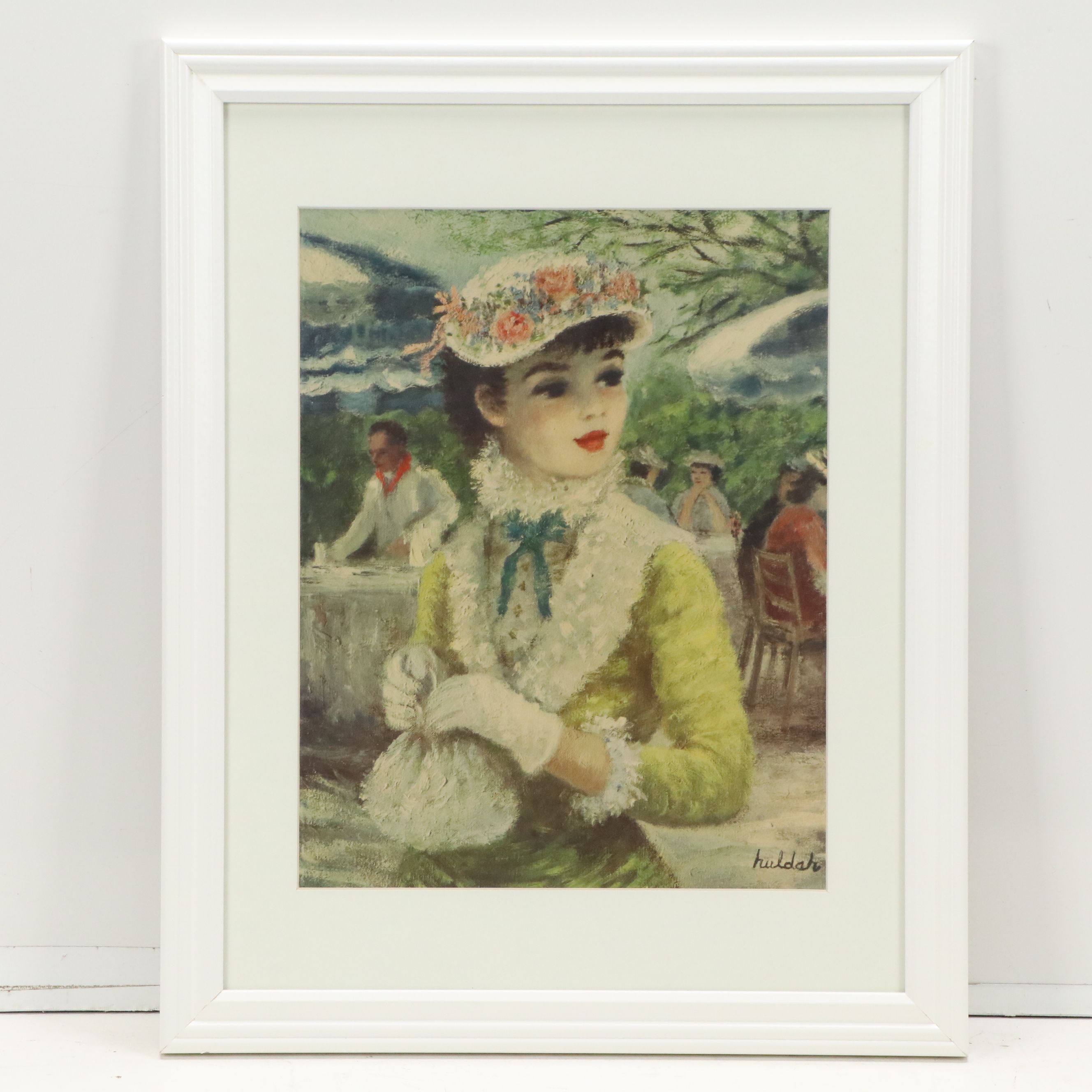 Collotypes After Huldah Cherry Jeffe of Fashionable Ladies, 20th Century