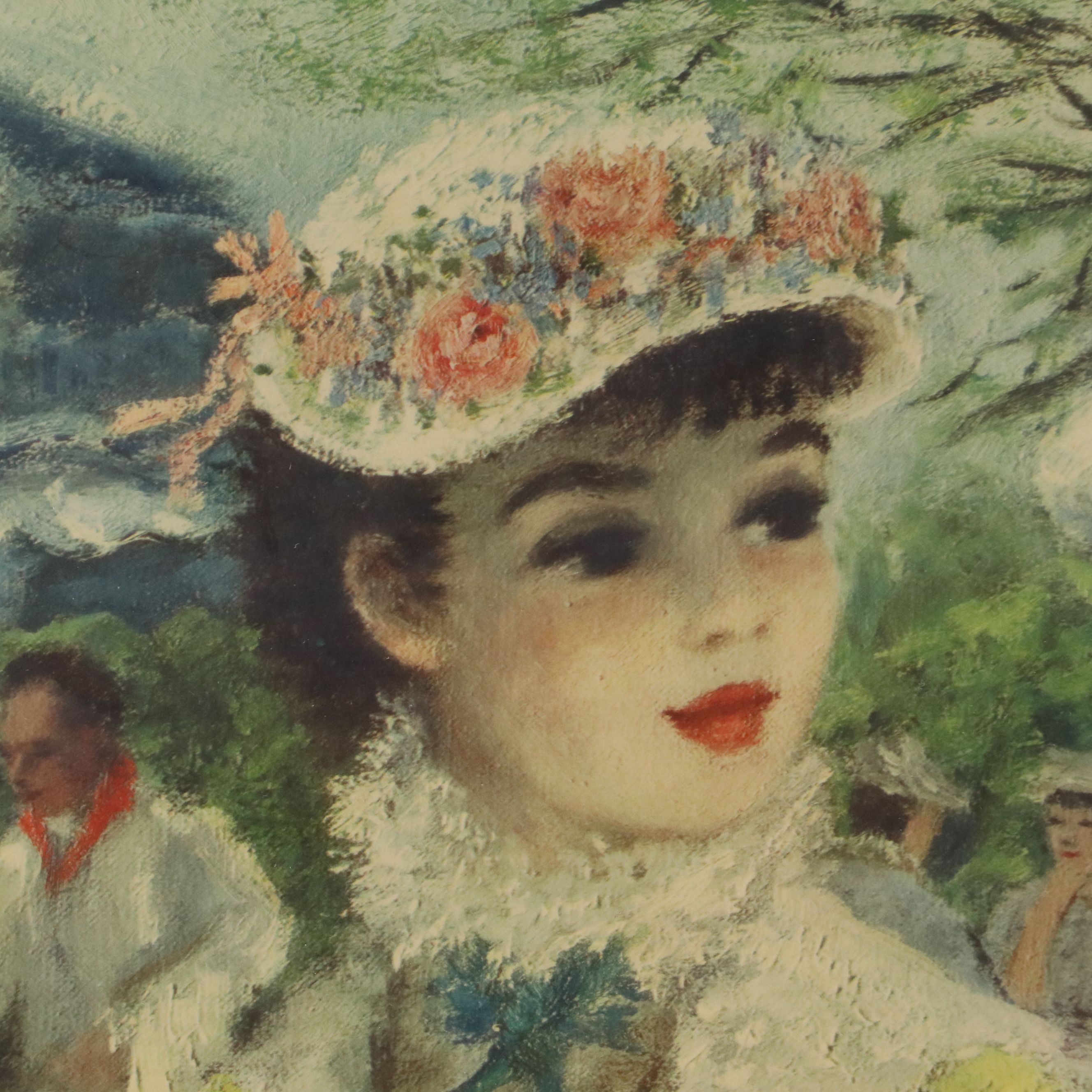 Collotypes After Huldah Cherry Jeffe of Fashionable Ladies, 20th Century