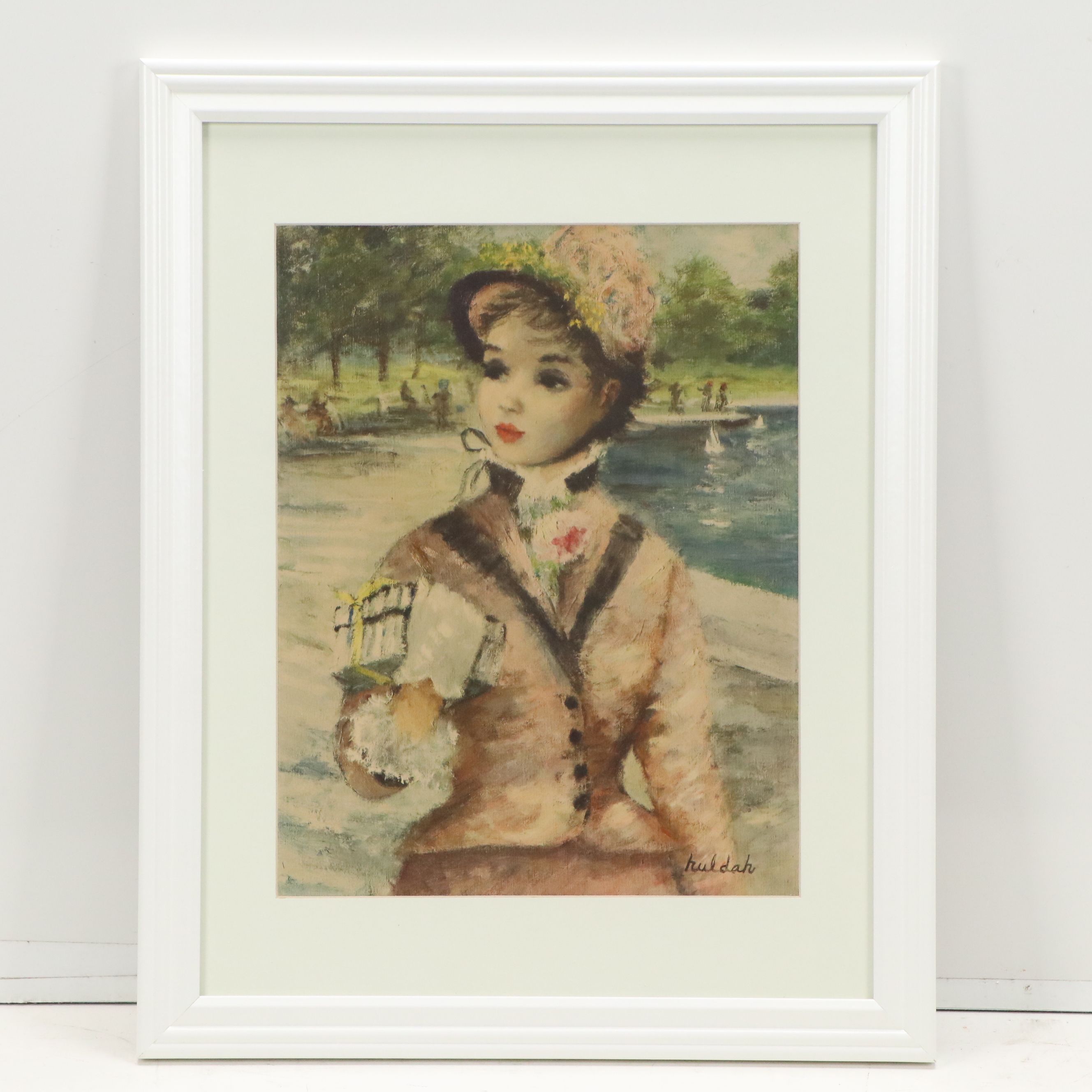 Collotypes After Huldah Cherry Jeffe of Fashionable Ladies, 20th Century