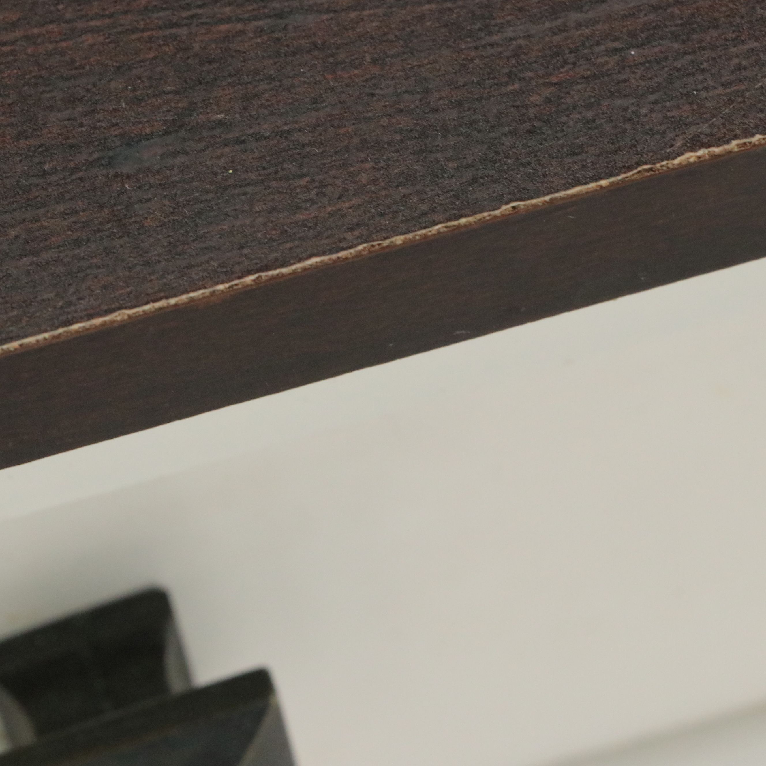 Modern Farmhouse Style Computer Desk with Drop-Front Keyboard Drawer