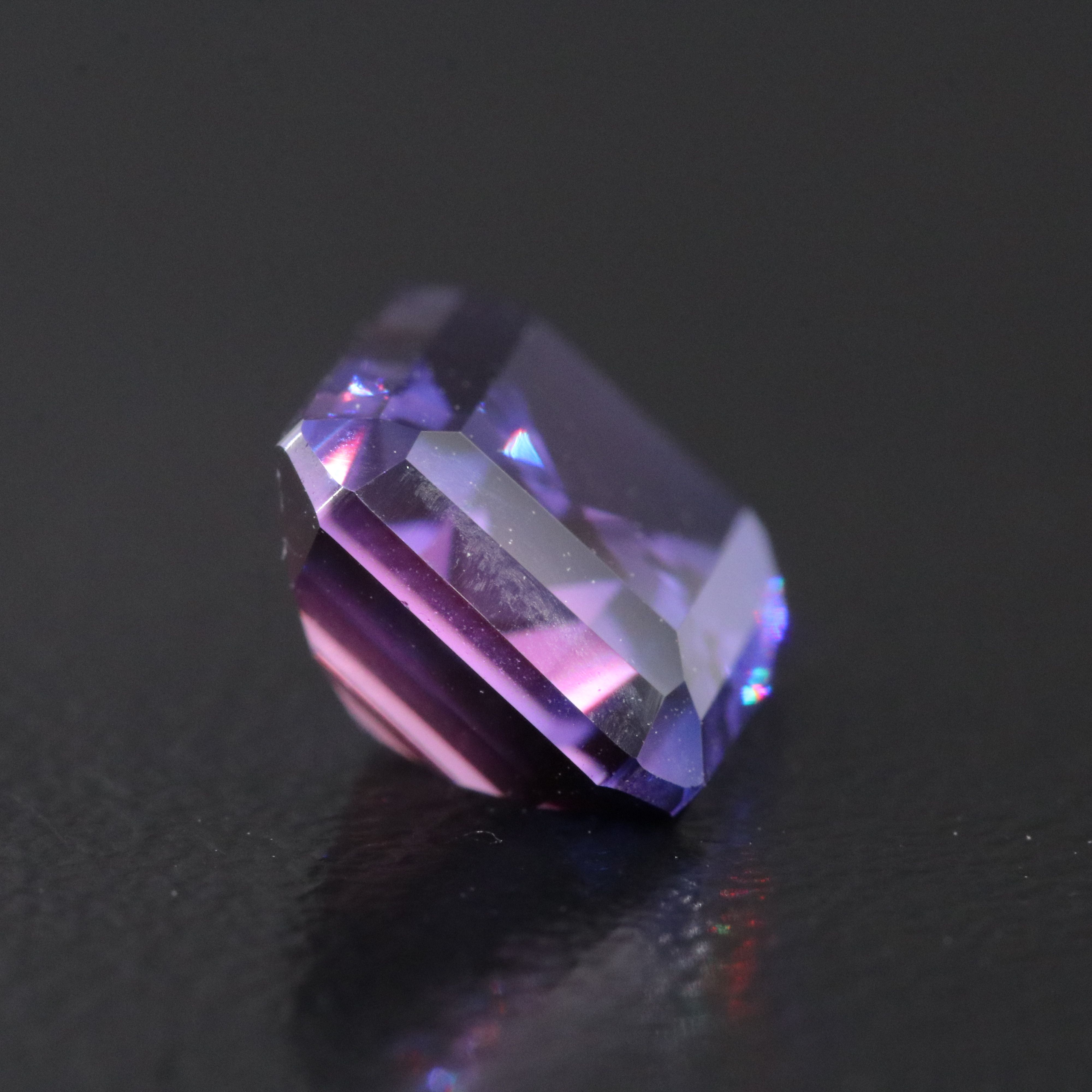 Loose 4.56 CT Lab Grown Sapphire