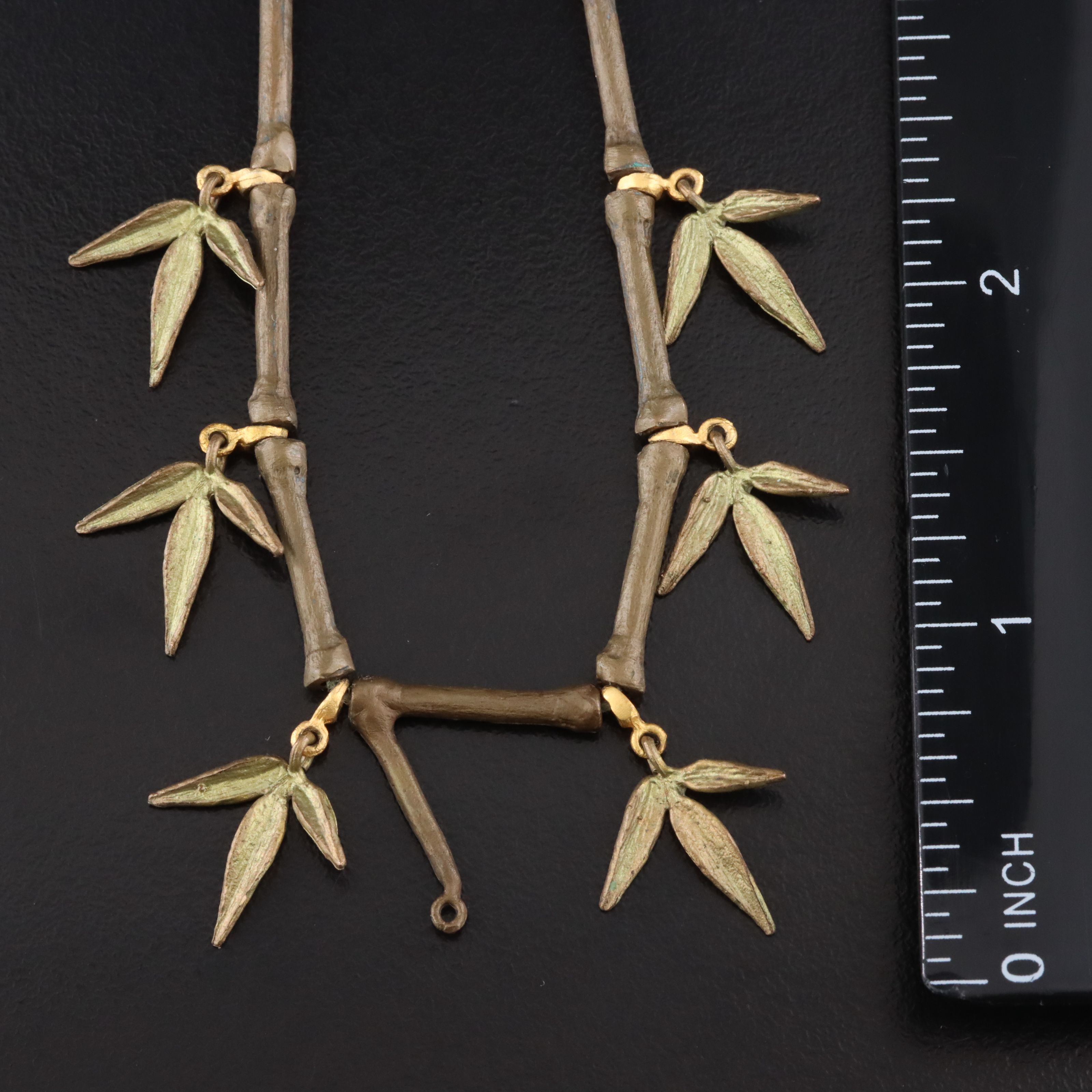 Michael Michaud "Silver Seasons" Bamboo Necklace