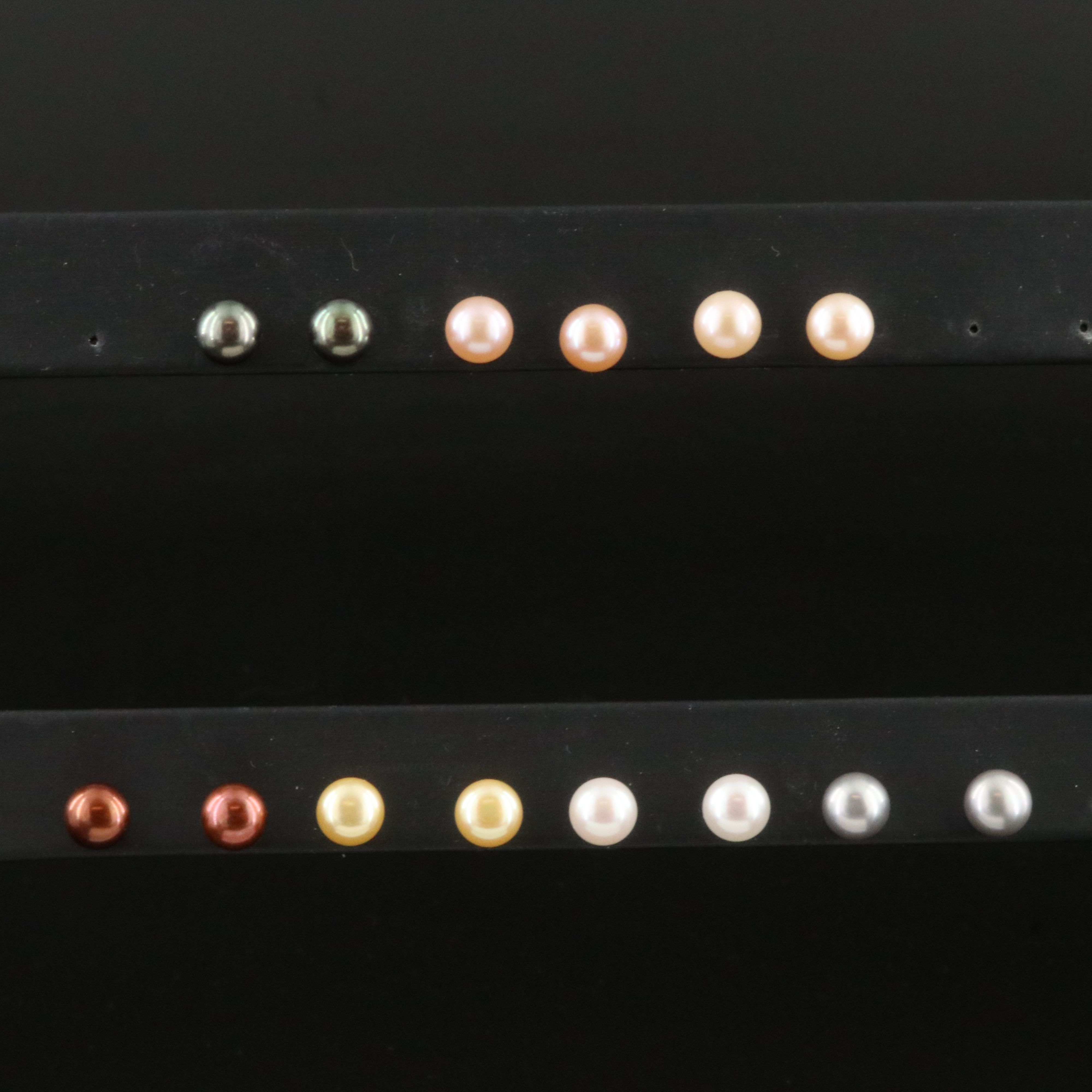 Honora Sterling Pearl Stud Earring Set Various Colors