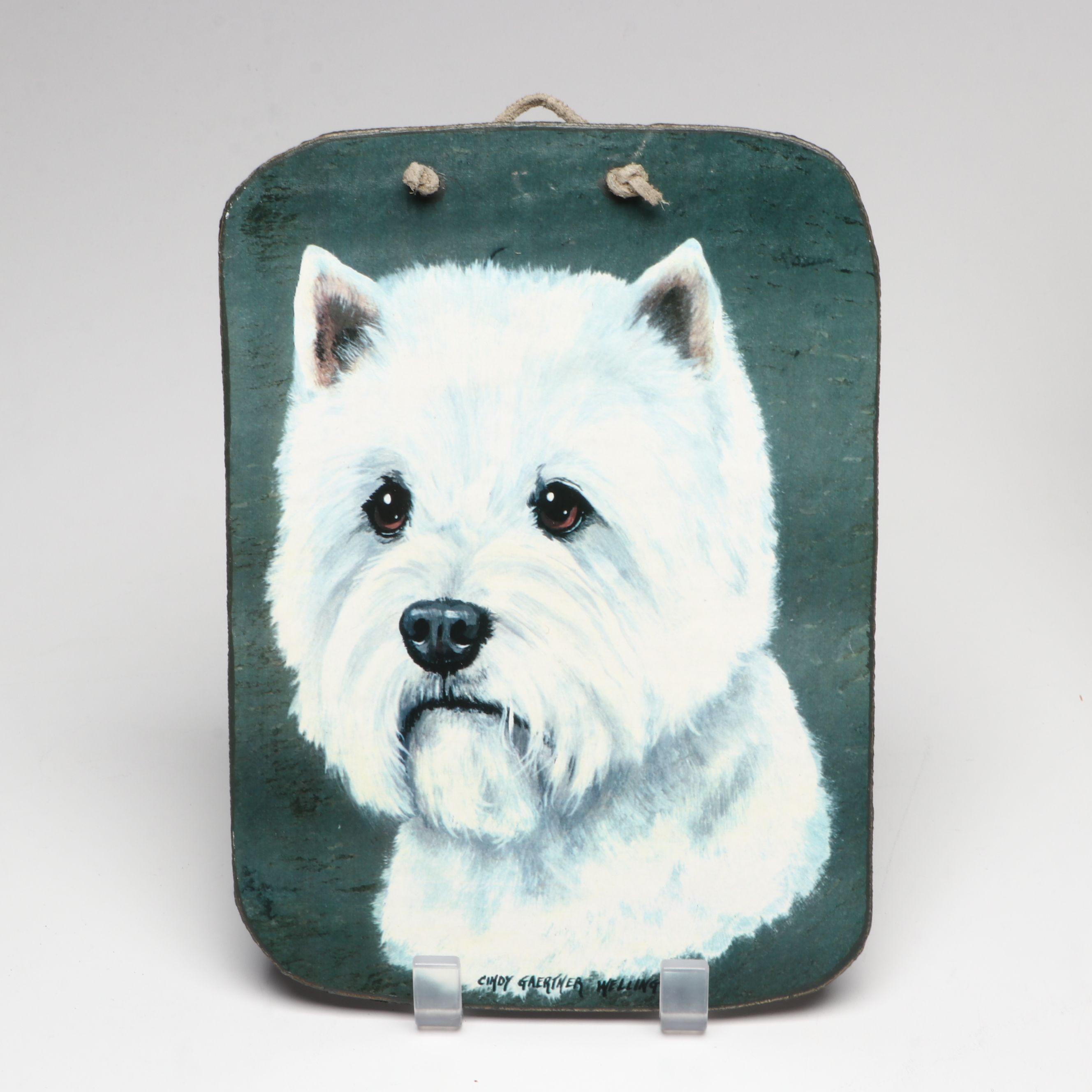 Design Studio Ceramic Dog Canister with Picken Pillow and More