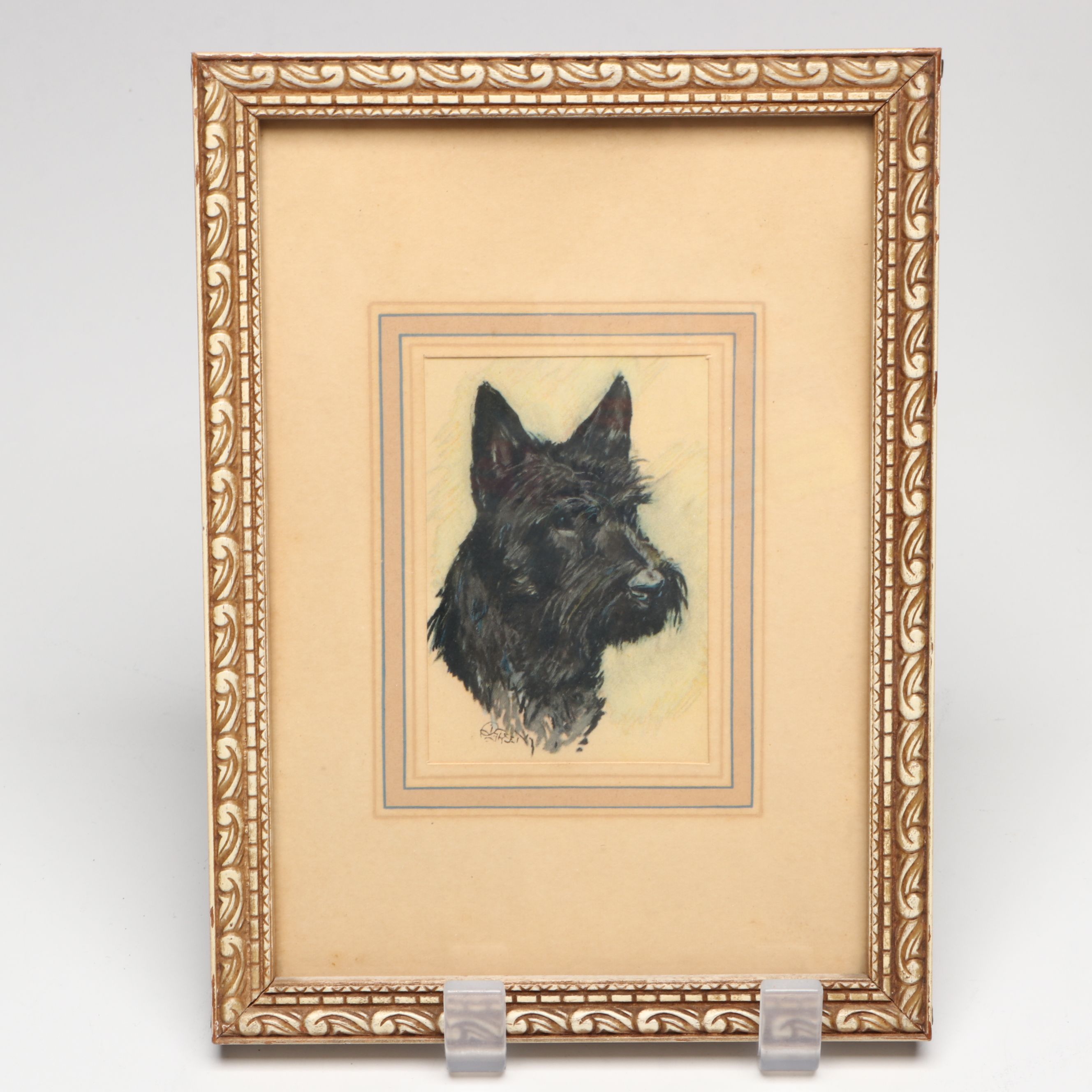 Design Studio Ceramic Dog Canister with Picken Pillow and More