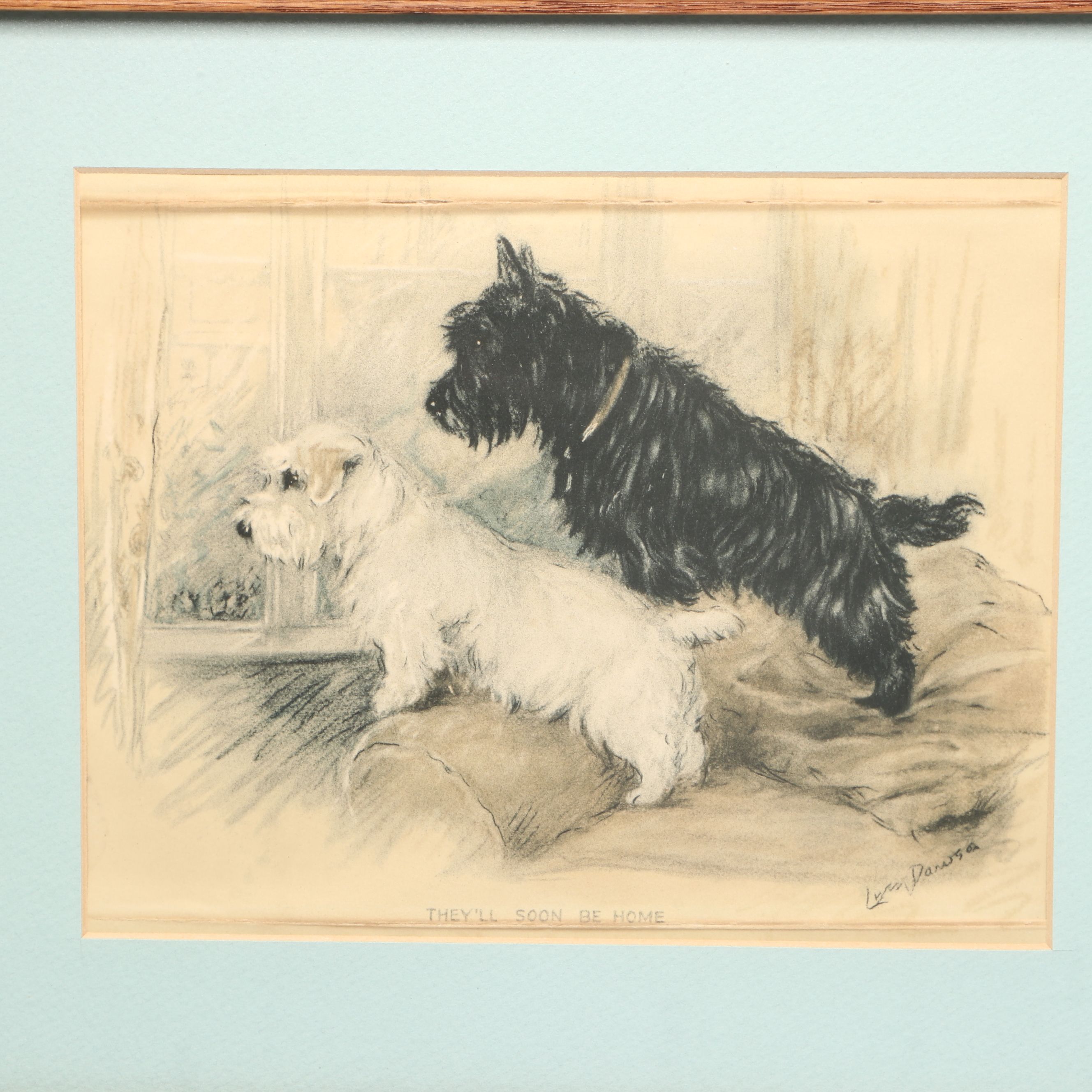 Design Studio Ceramic Dog Canister with Picken Pillow and More