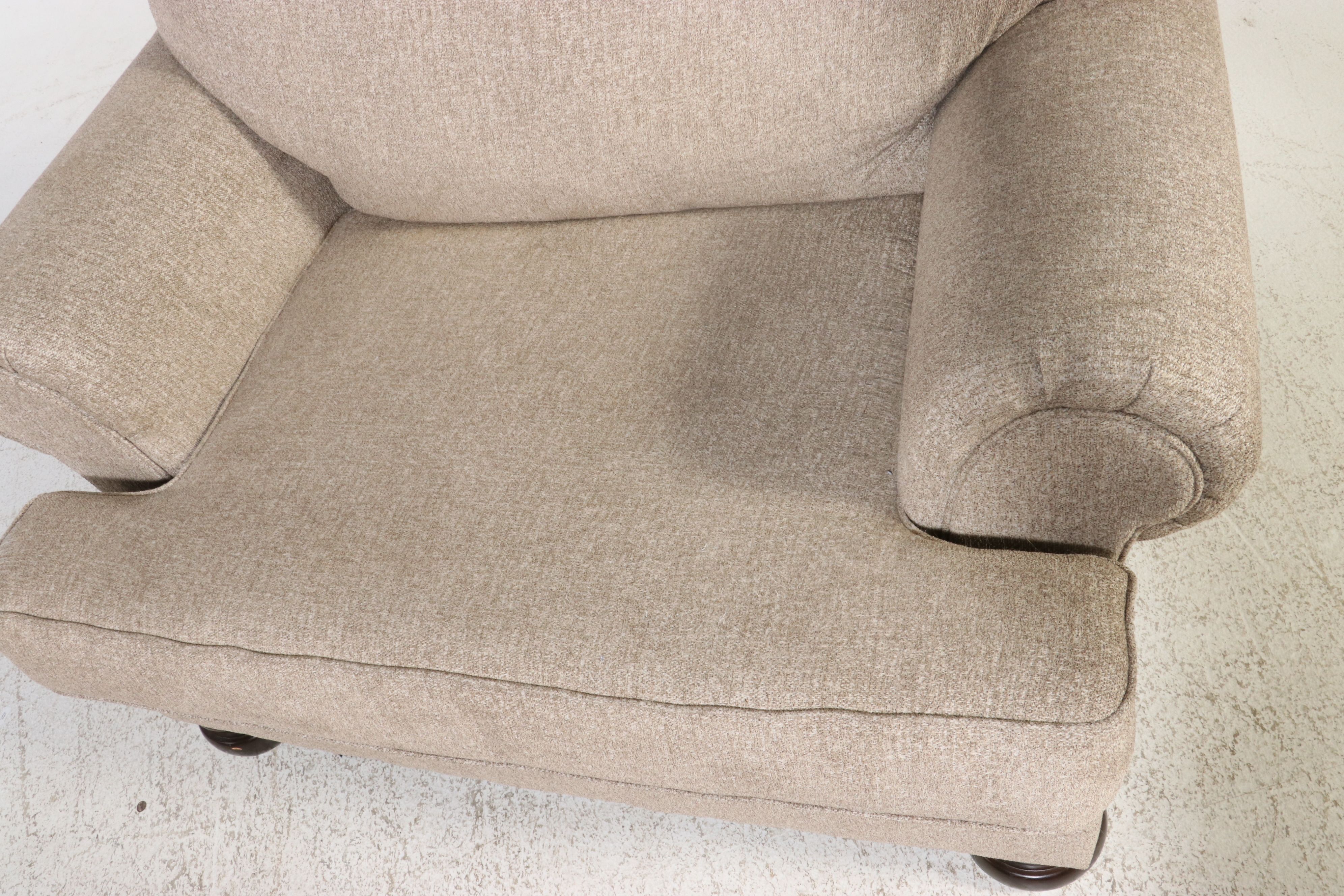 Pair of Millennium by Ashley "Chair and a Half" with Ottoman