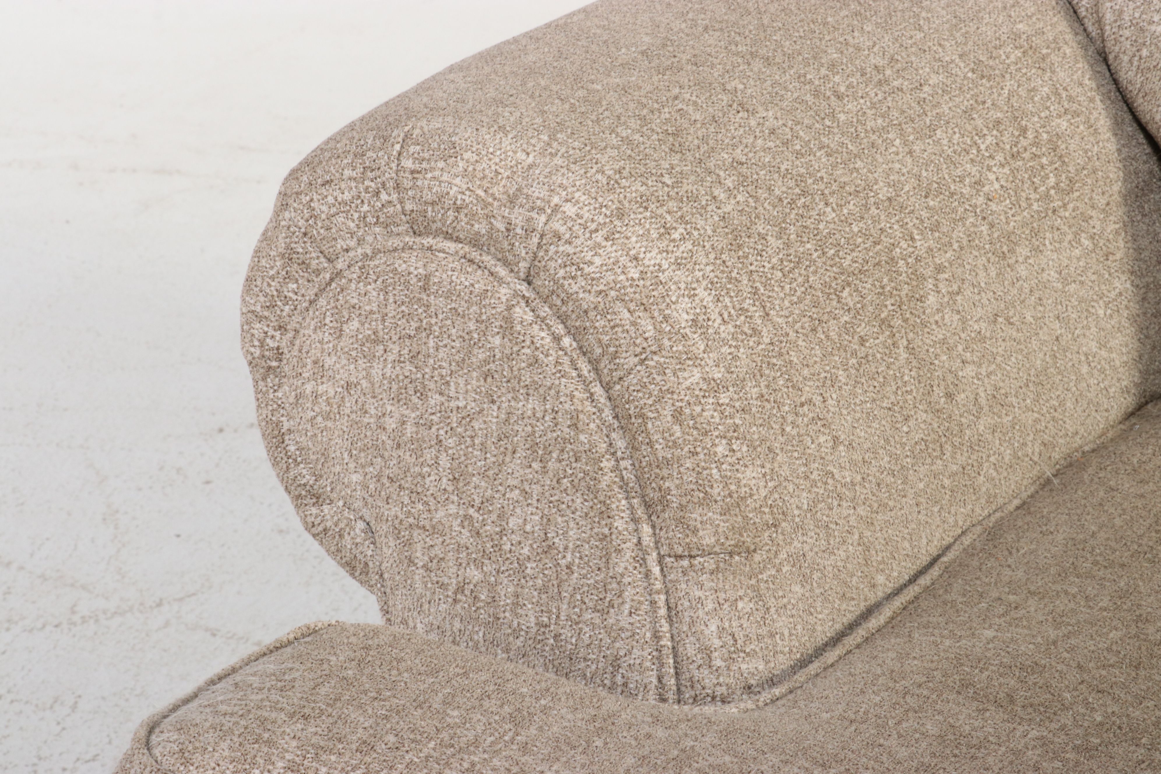 Pair of Millennium by Ashley "Chair and a Half" with Ottoman