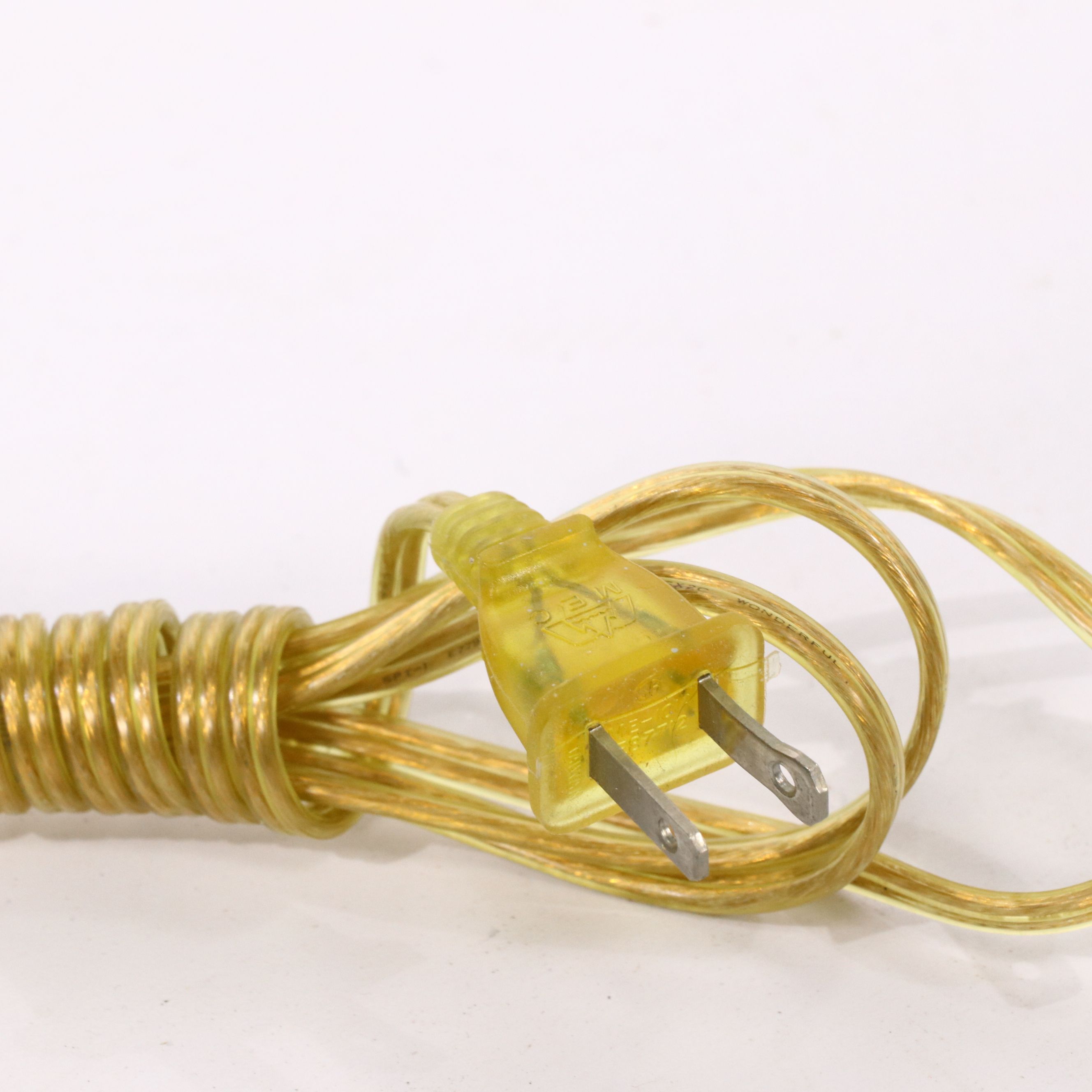 Vintage Floral Green Toleware Floor Lamps