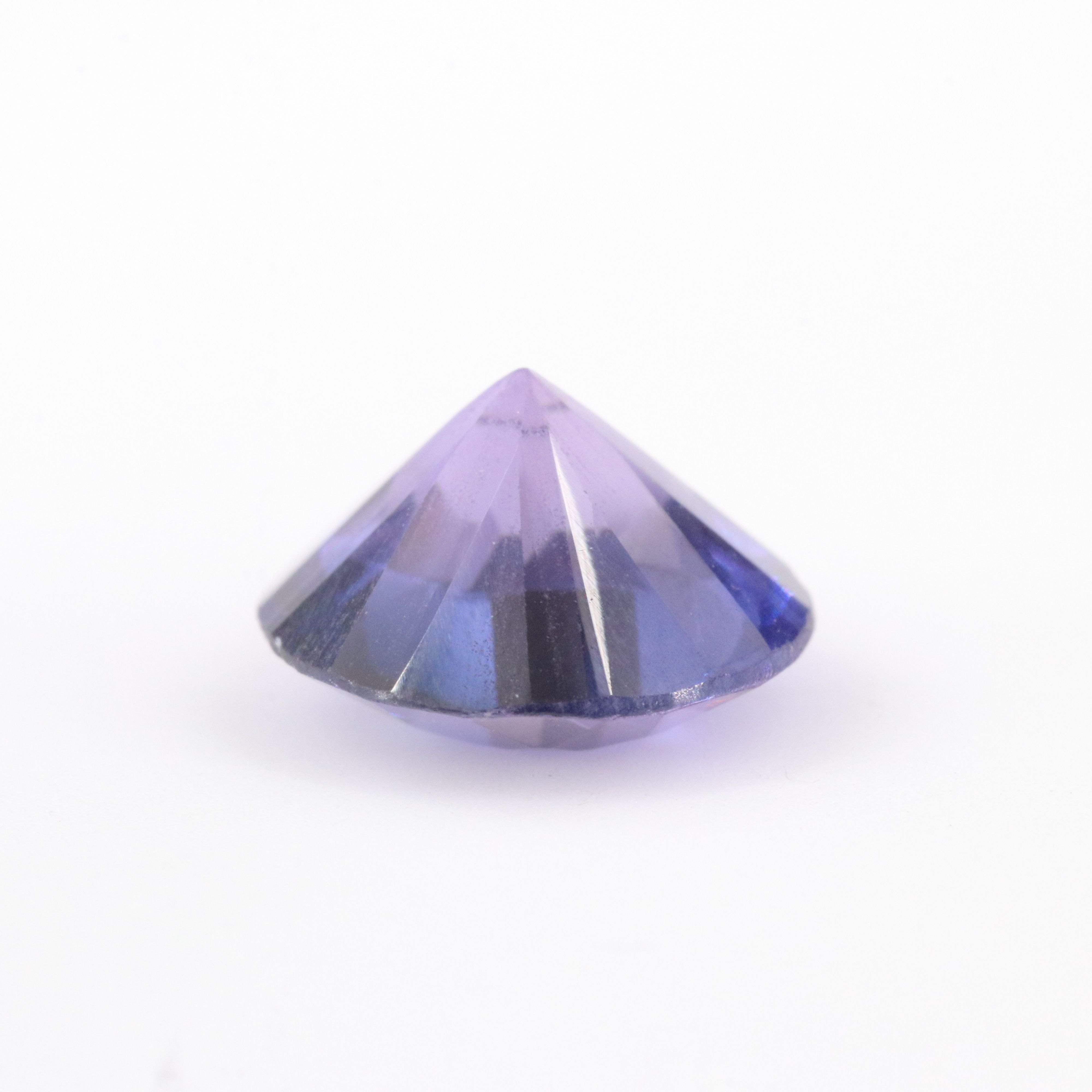 Loose 2.20 CT Lab Grown Purple Sapphire