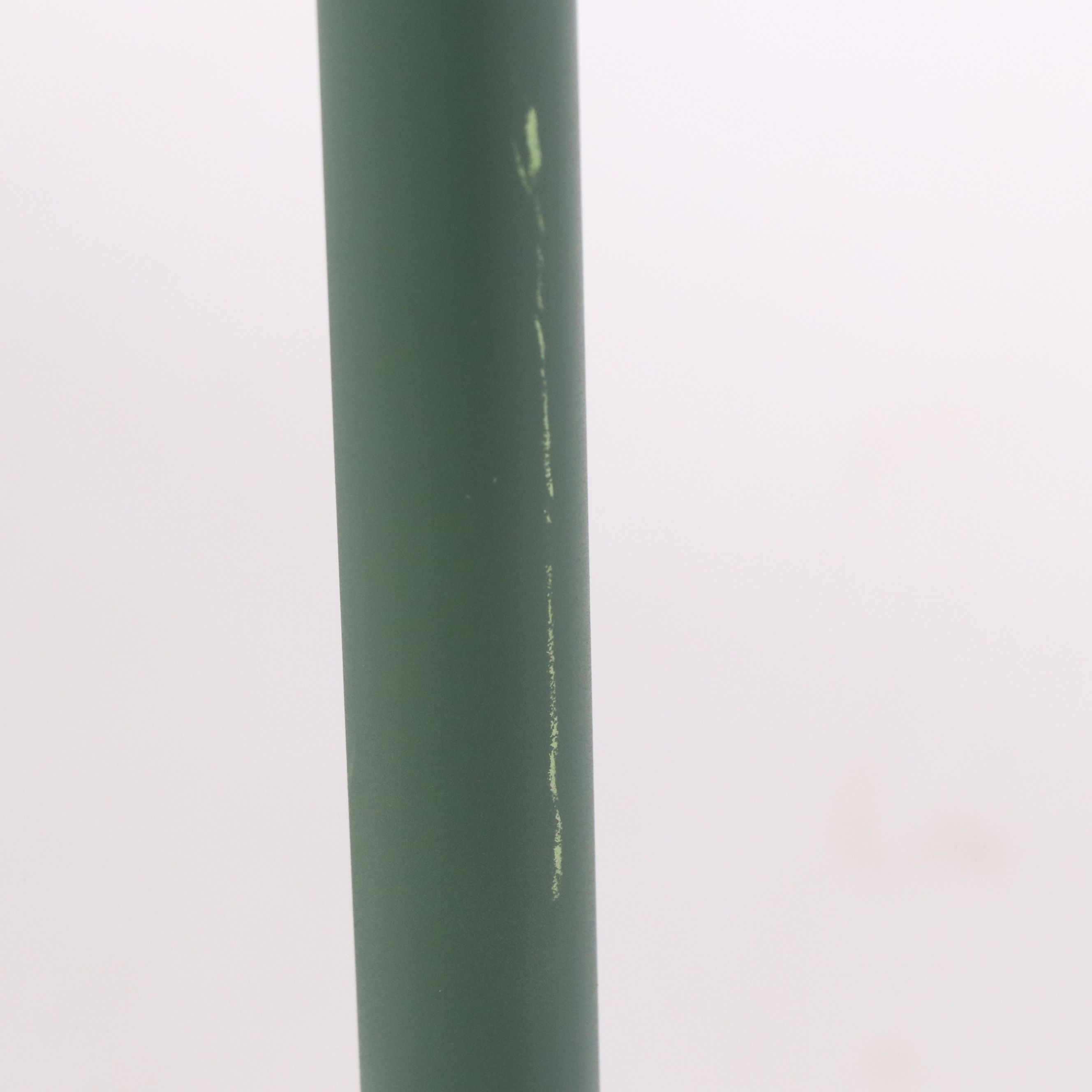 Vintage Floral Green Toleware Floor Lamps