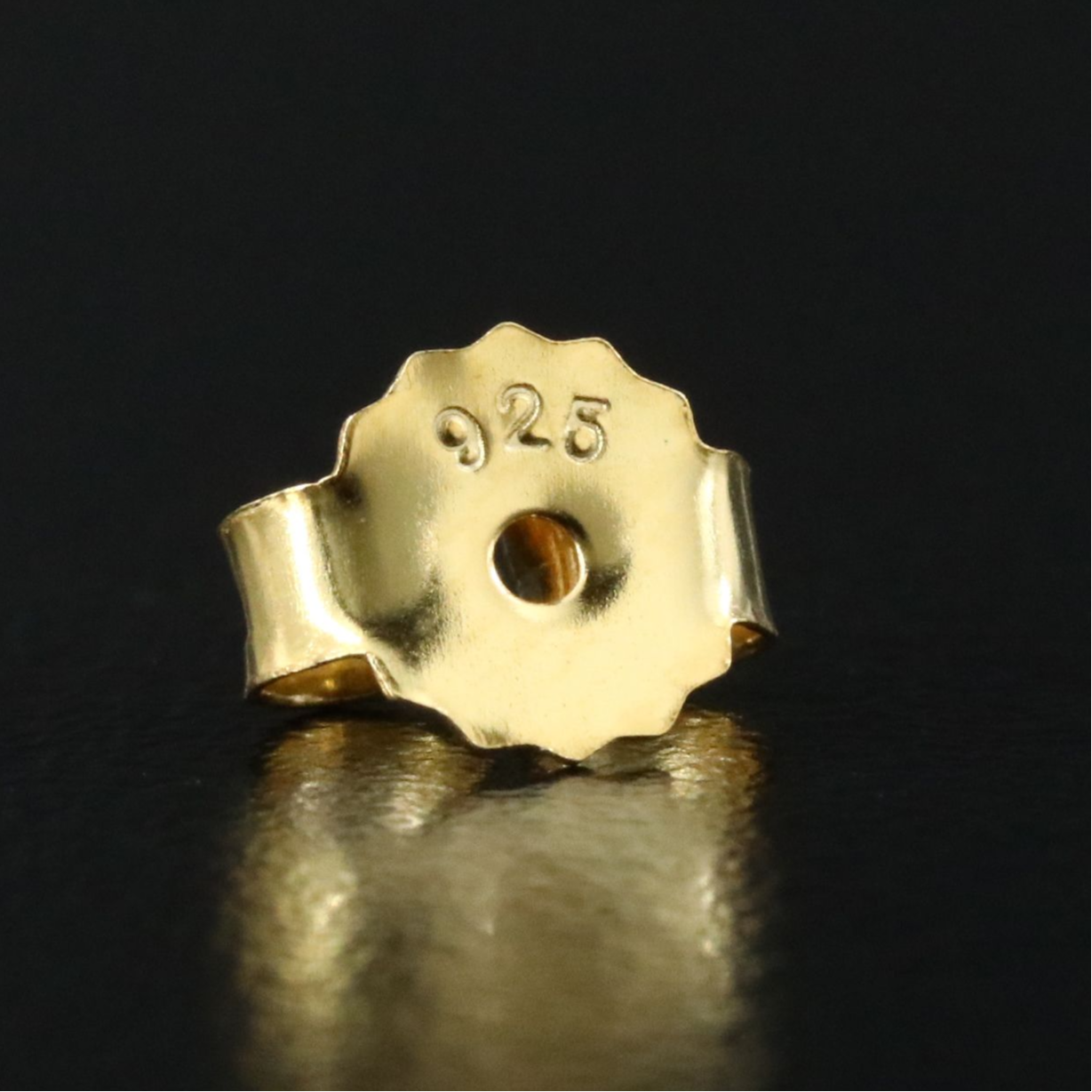 Sterling Emerald Earrings