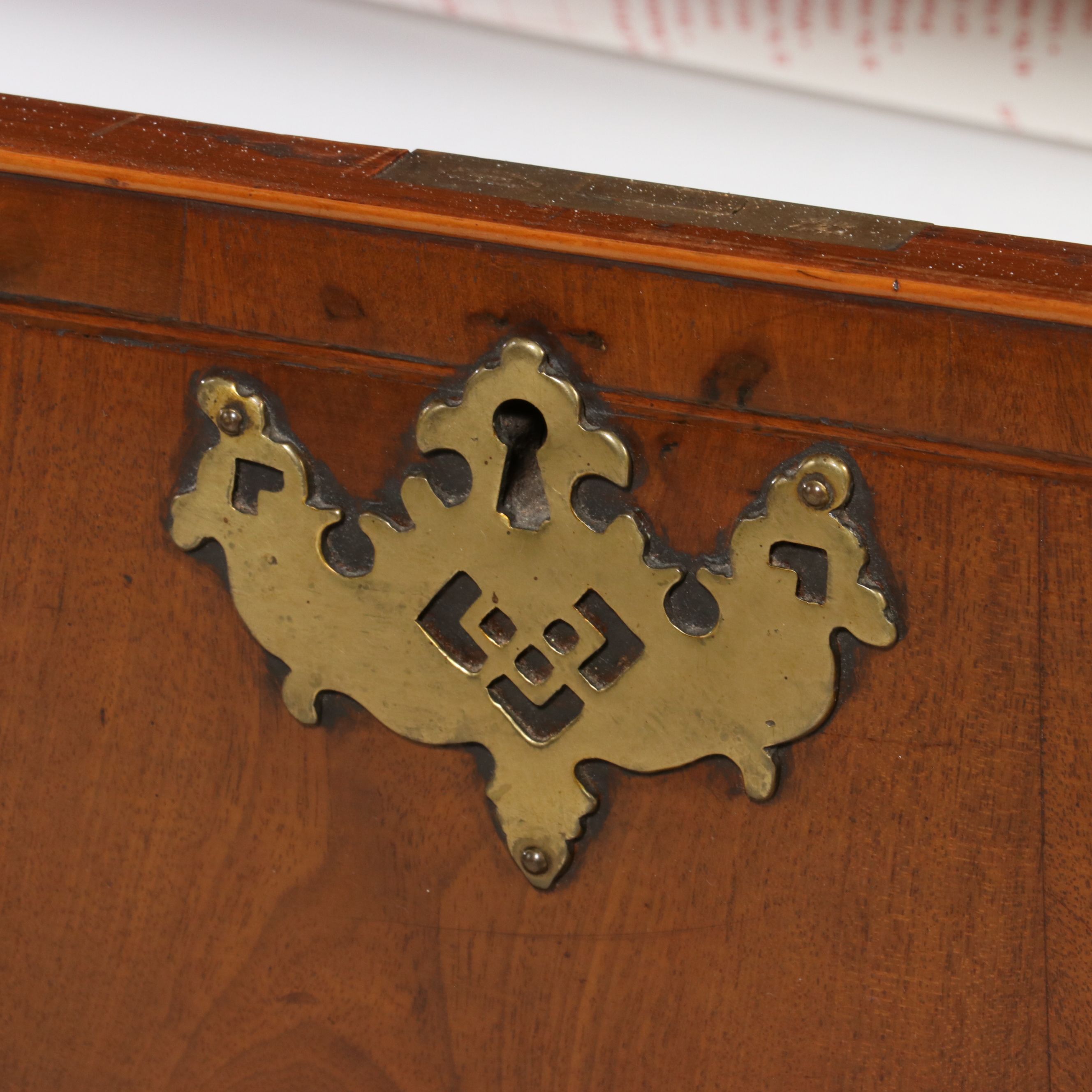 George III Style Mahogany Chest-on-Chest with Chinese Chippendale Base, 19th C.