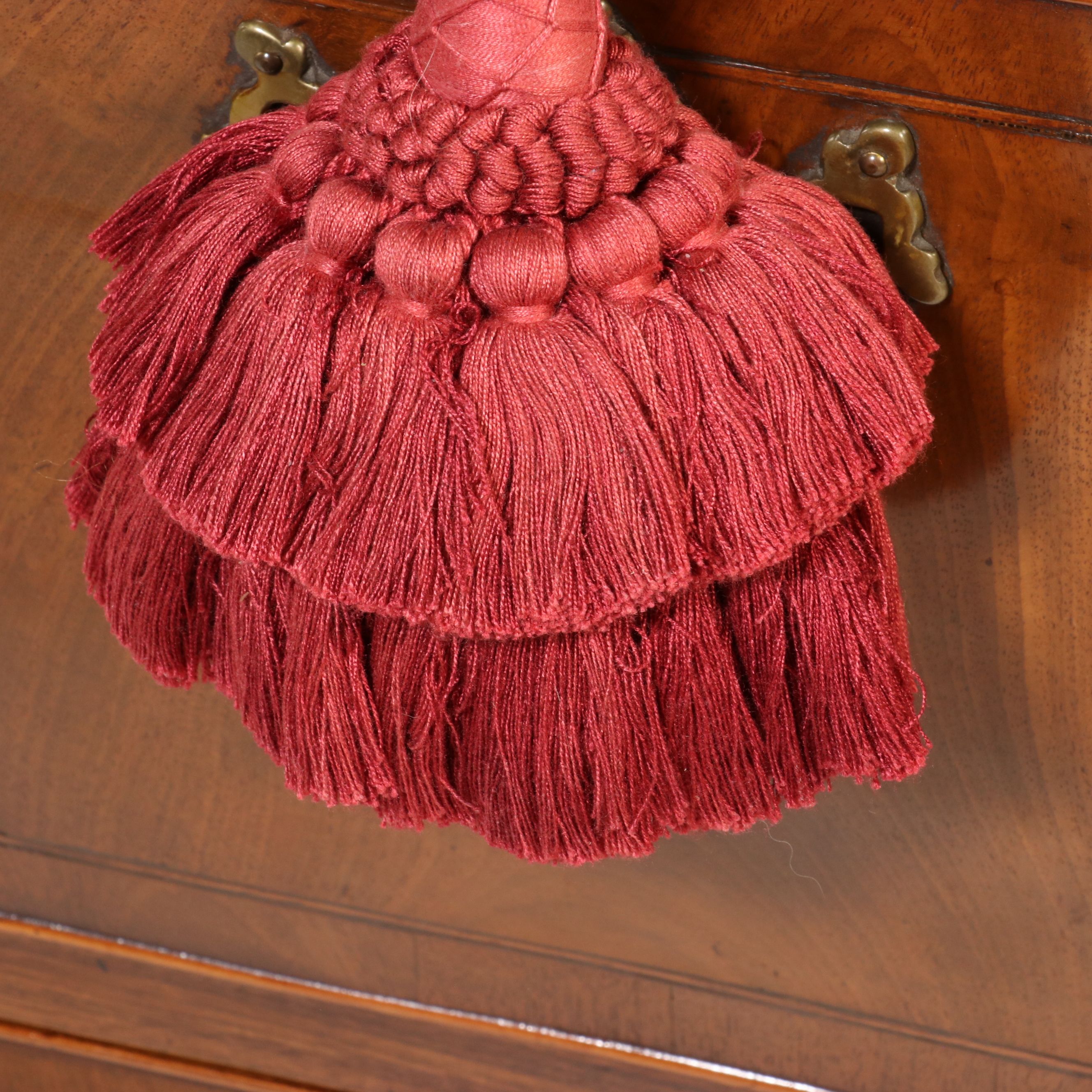 George III Style Mahogany Chest-on-Chest with Chinese Chippendale Base, 19th C.