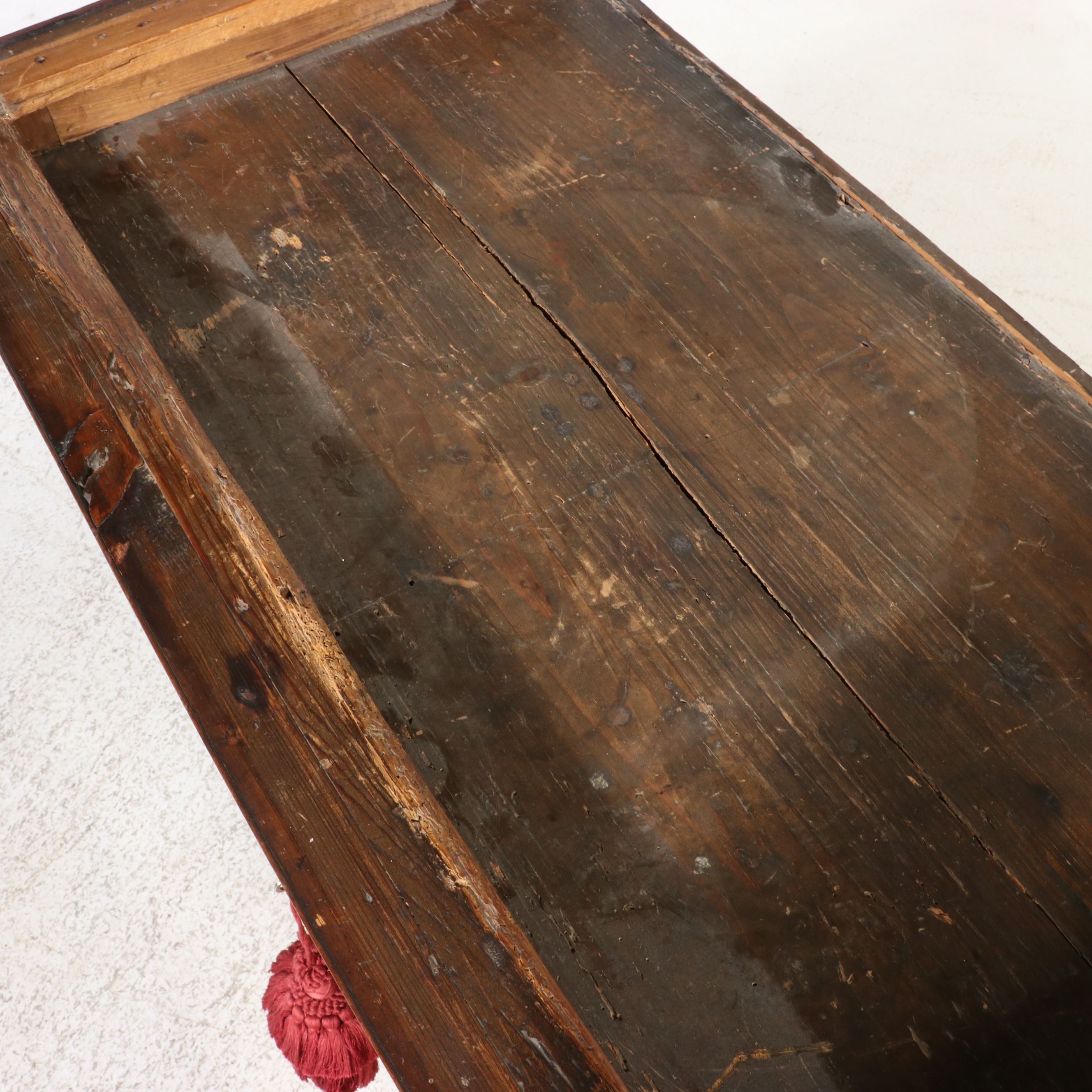 George III Style Mahogany Chest-on-Chest with Chinese Chippendale Base, 19th C.