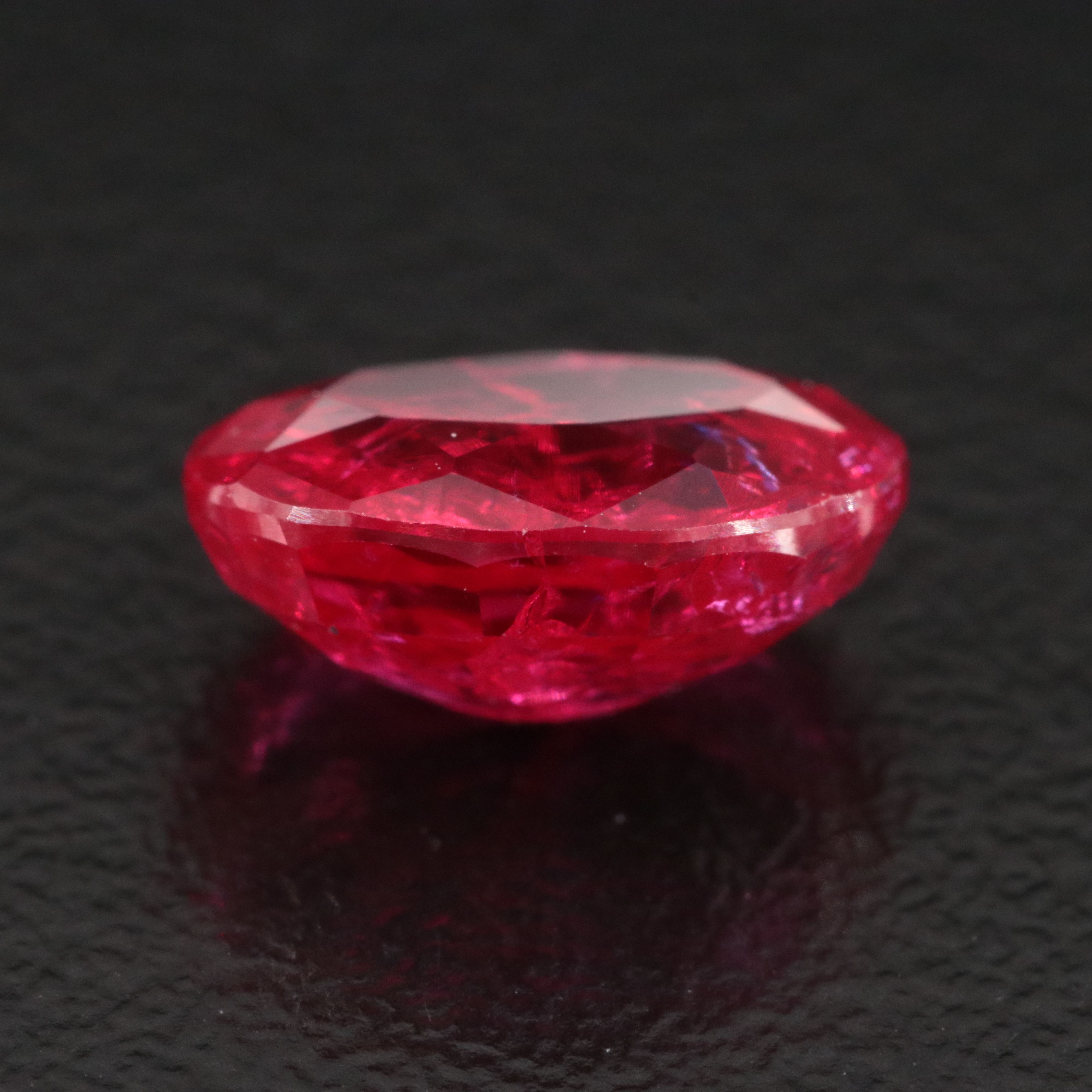 Loose 3.48 CT Lab Grown Ruby