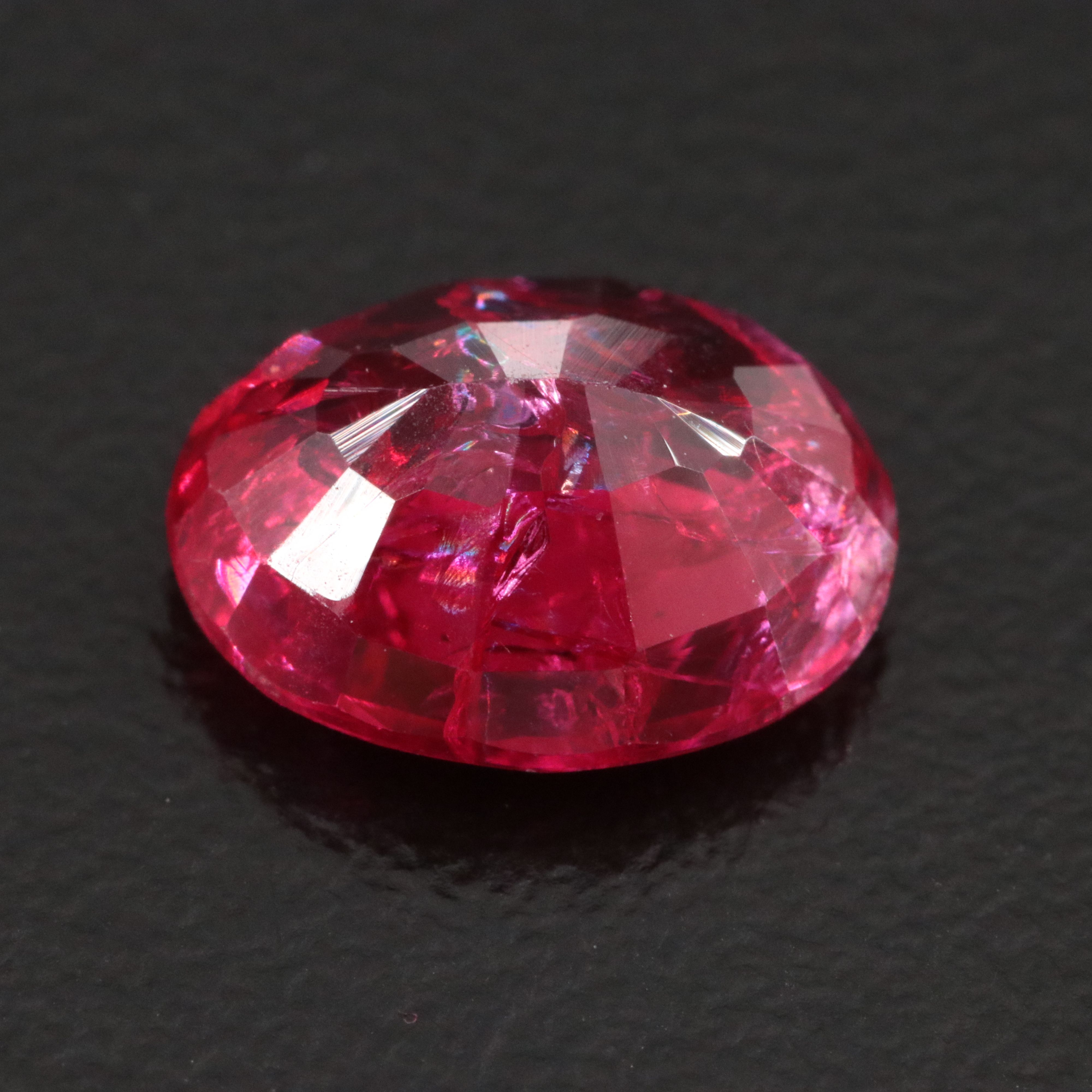 Loose 3.48 CT Lab Grown Ruby