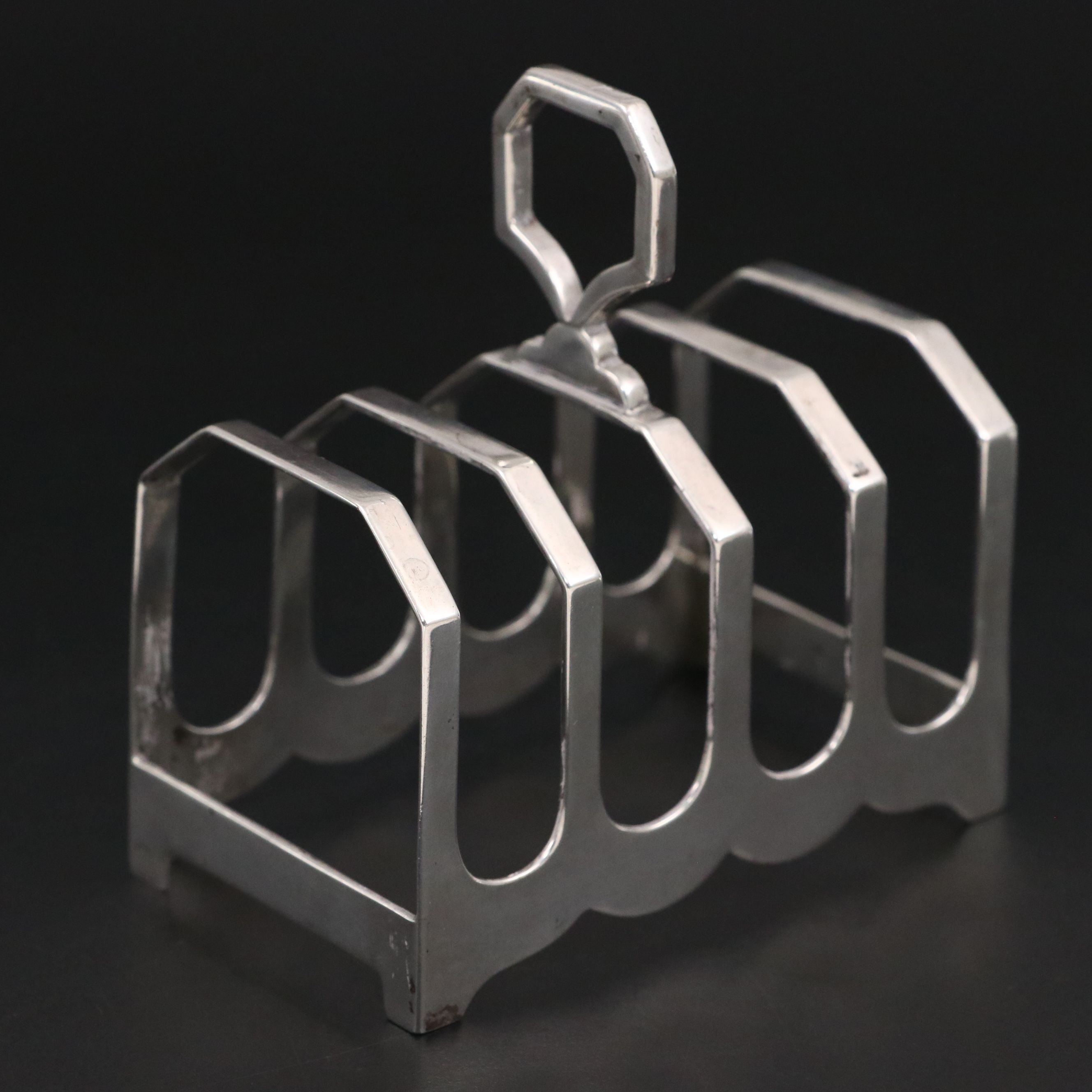 Arlington & Co Sterling Silver Toast Rack with More Silver Plate Accessories