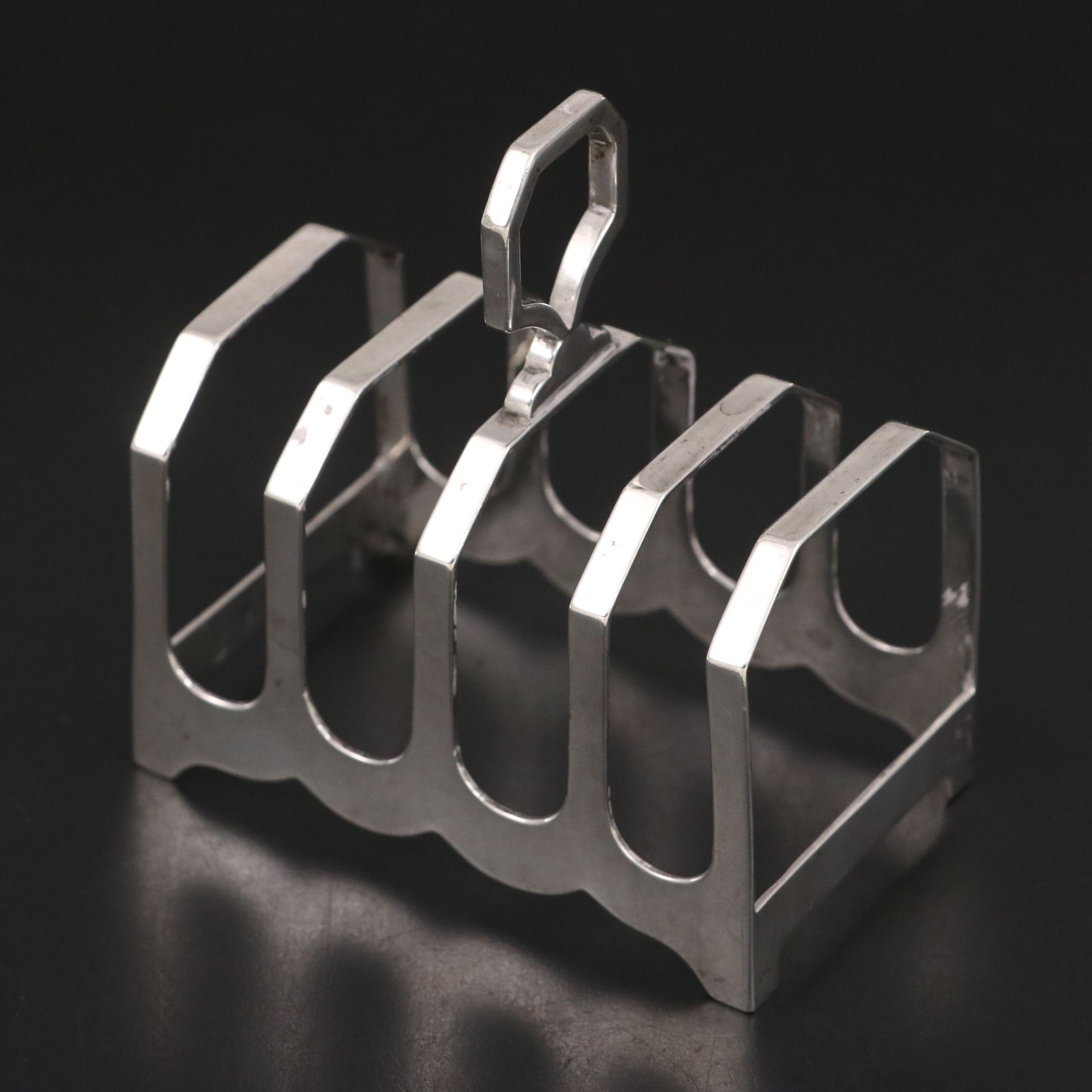 Arlington & Co Sterling Silver Toast Rack with More Silver Plate Accessories