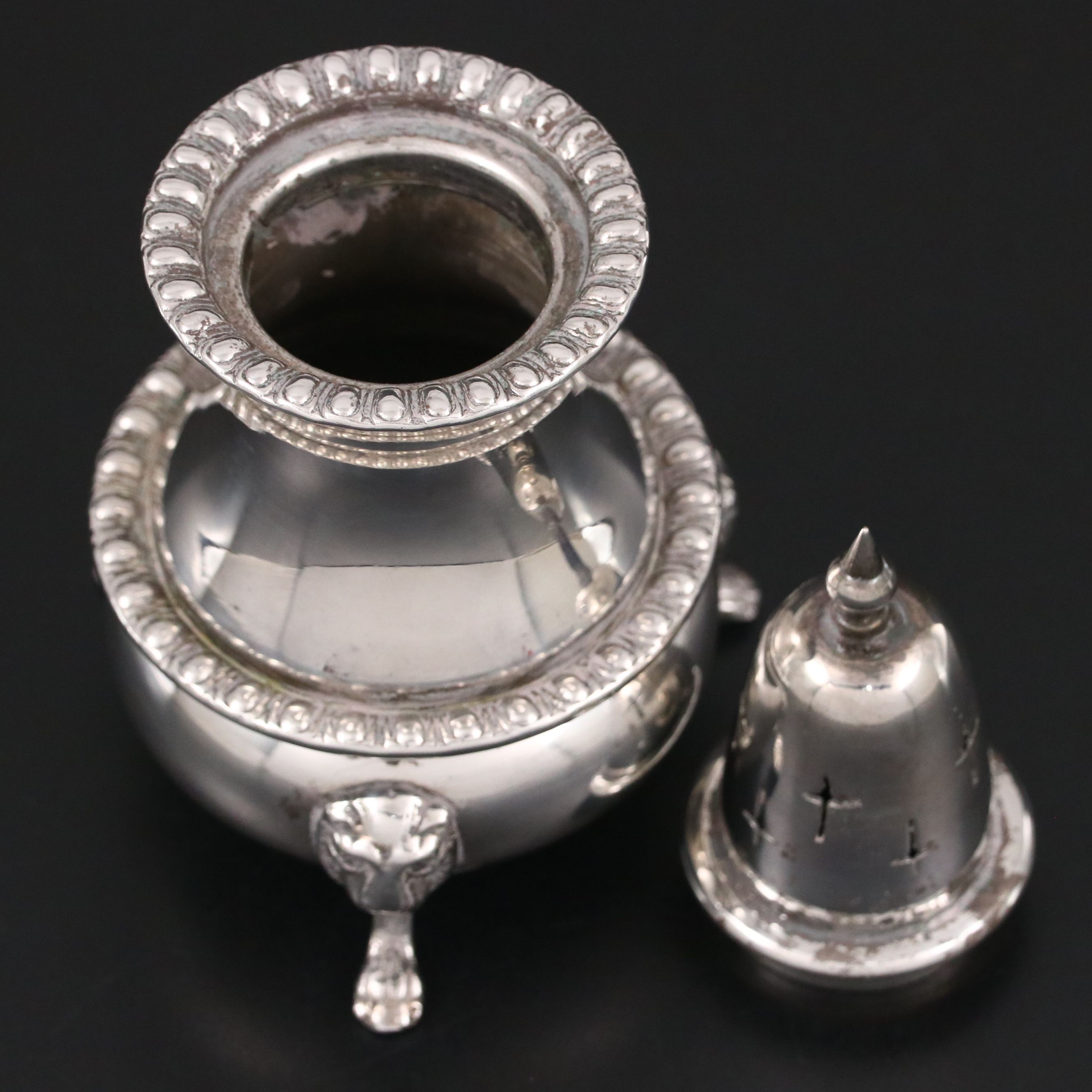 Arlington & Co Sterling Silver Toast Rack with More Silver Plate Accessories