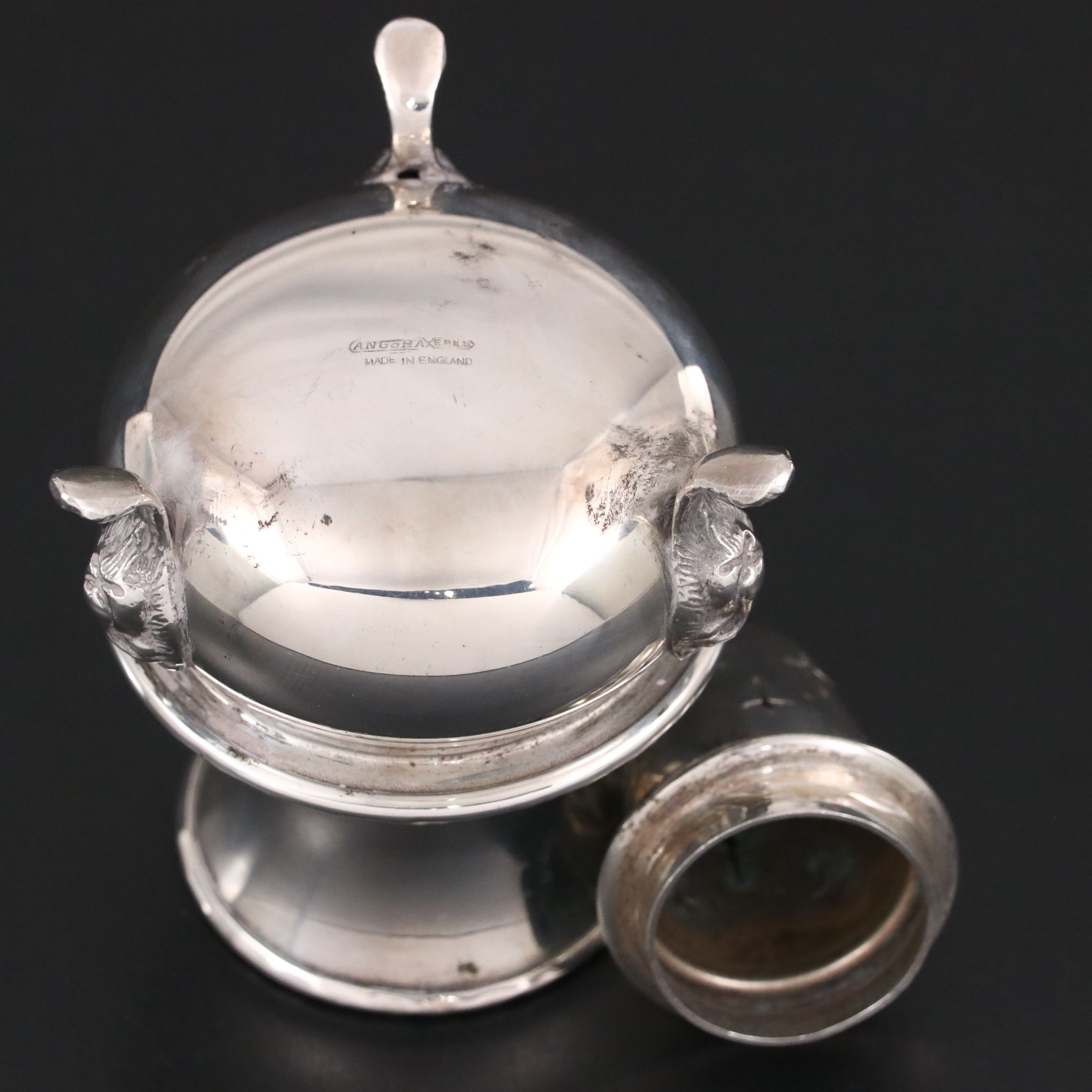 Arlington & Co Sterling Silver Toast Rack with More Silver Plate Accessories