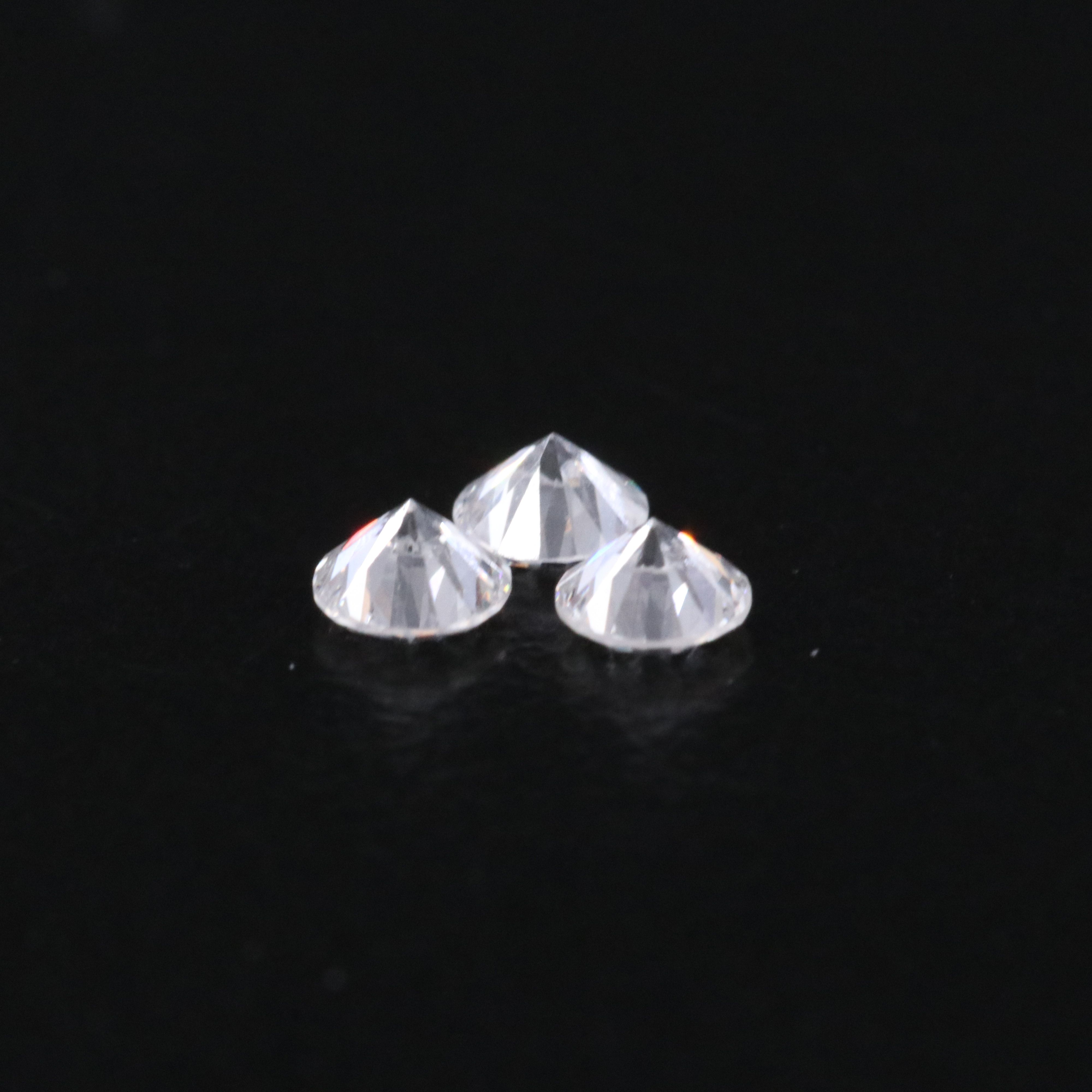 Loose 2.03 CTW Lab Grown Melee Diamonds
