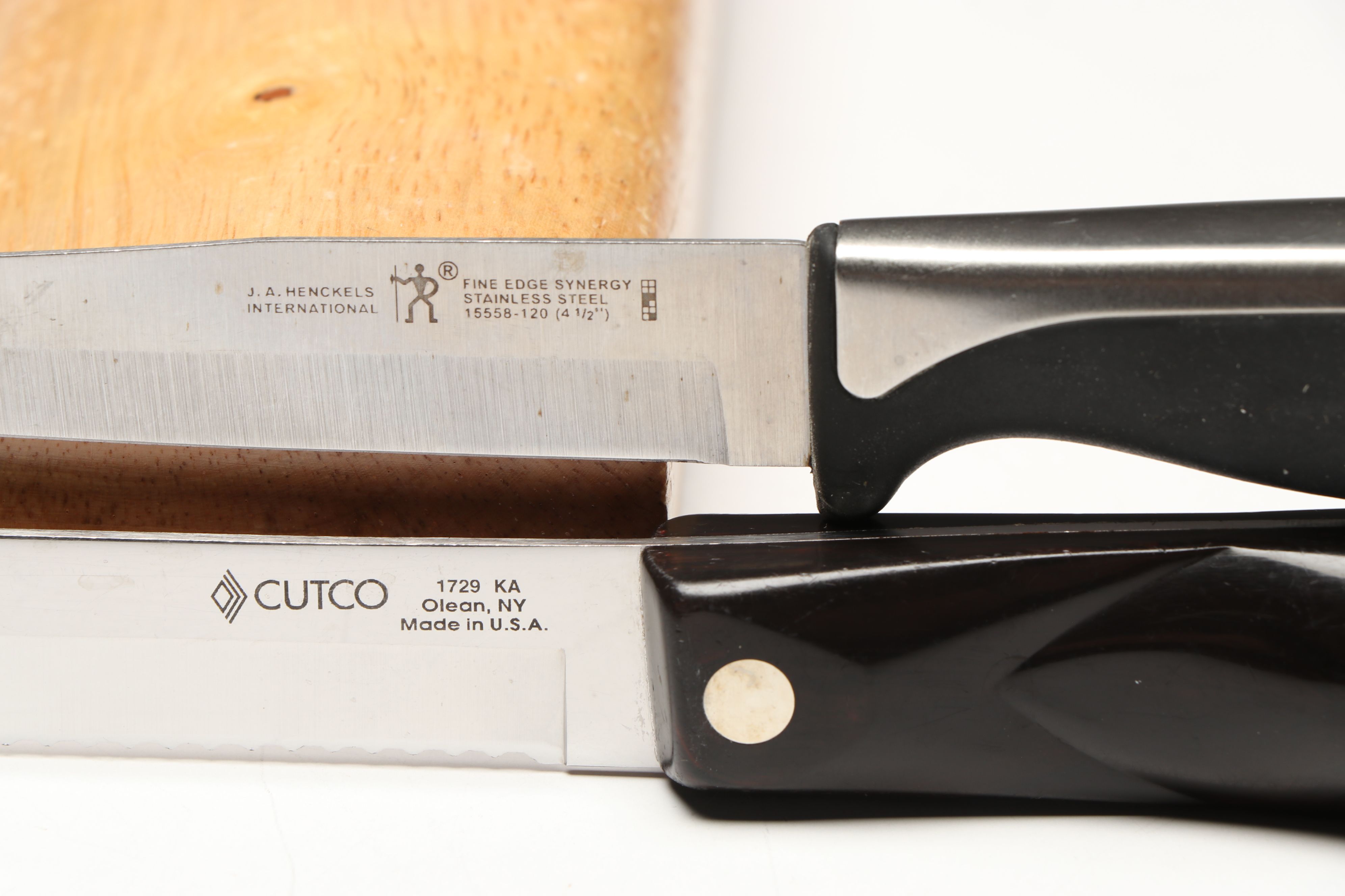 J. A. Henckels, Cutco with Other Stainless Steel Cutlery with Block