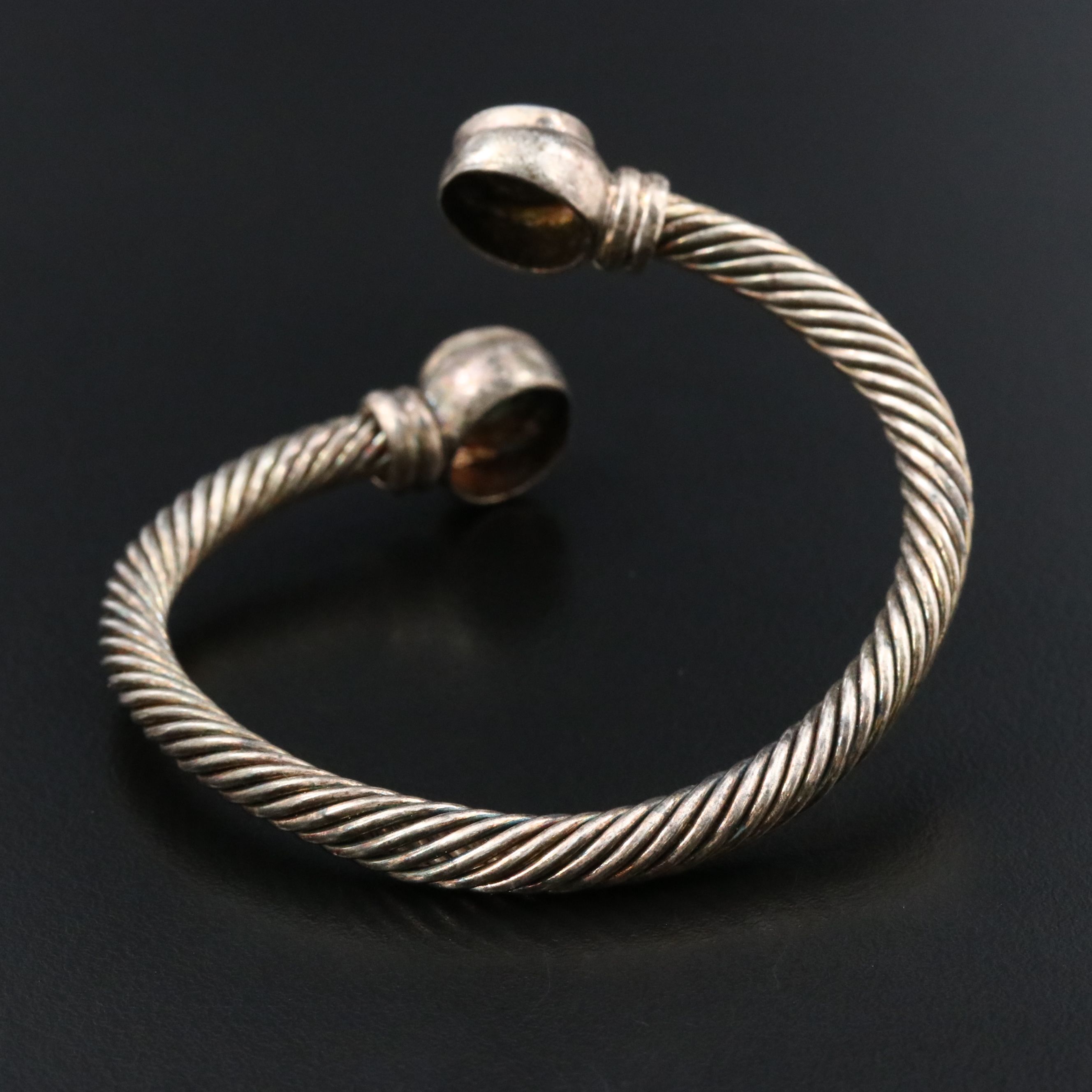 Sterling Lapis Lazuli Bracelet