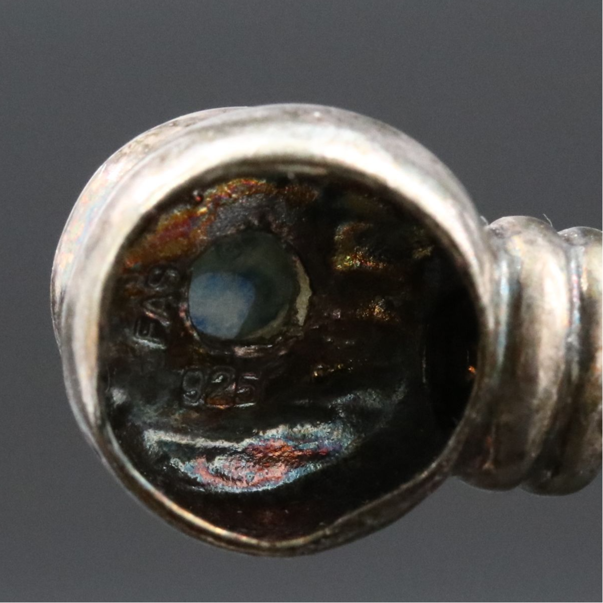 Sterling Lapis Lazuli Bracelet