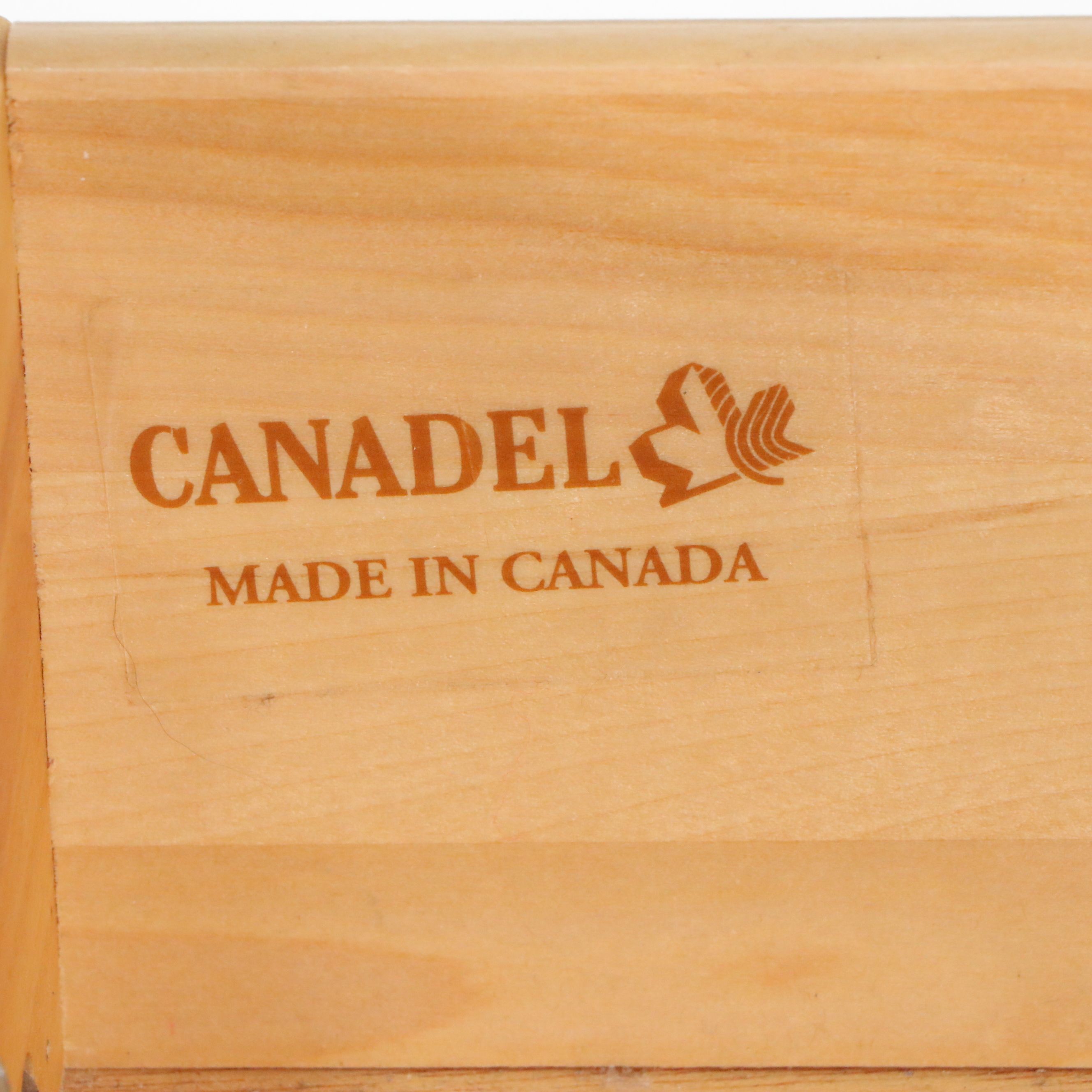 Canadel Contemporary Birchwood Buffet Sideboard