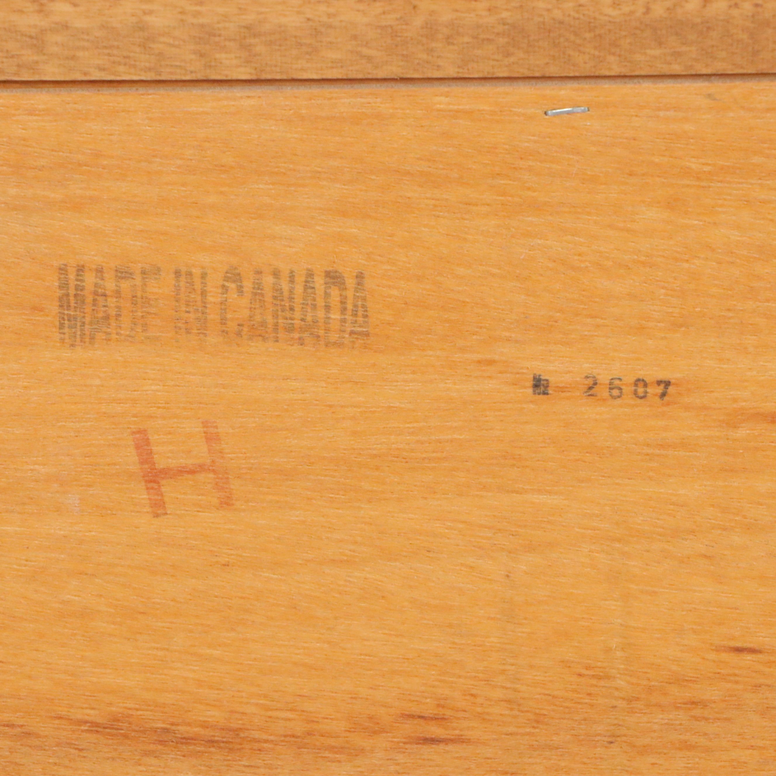 Canadel Contemporary Birchwood Buffet Sideboard