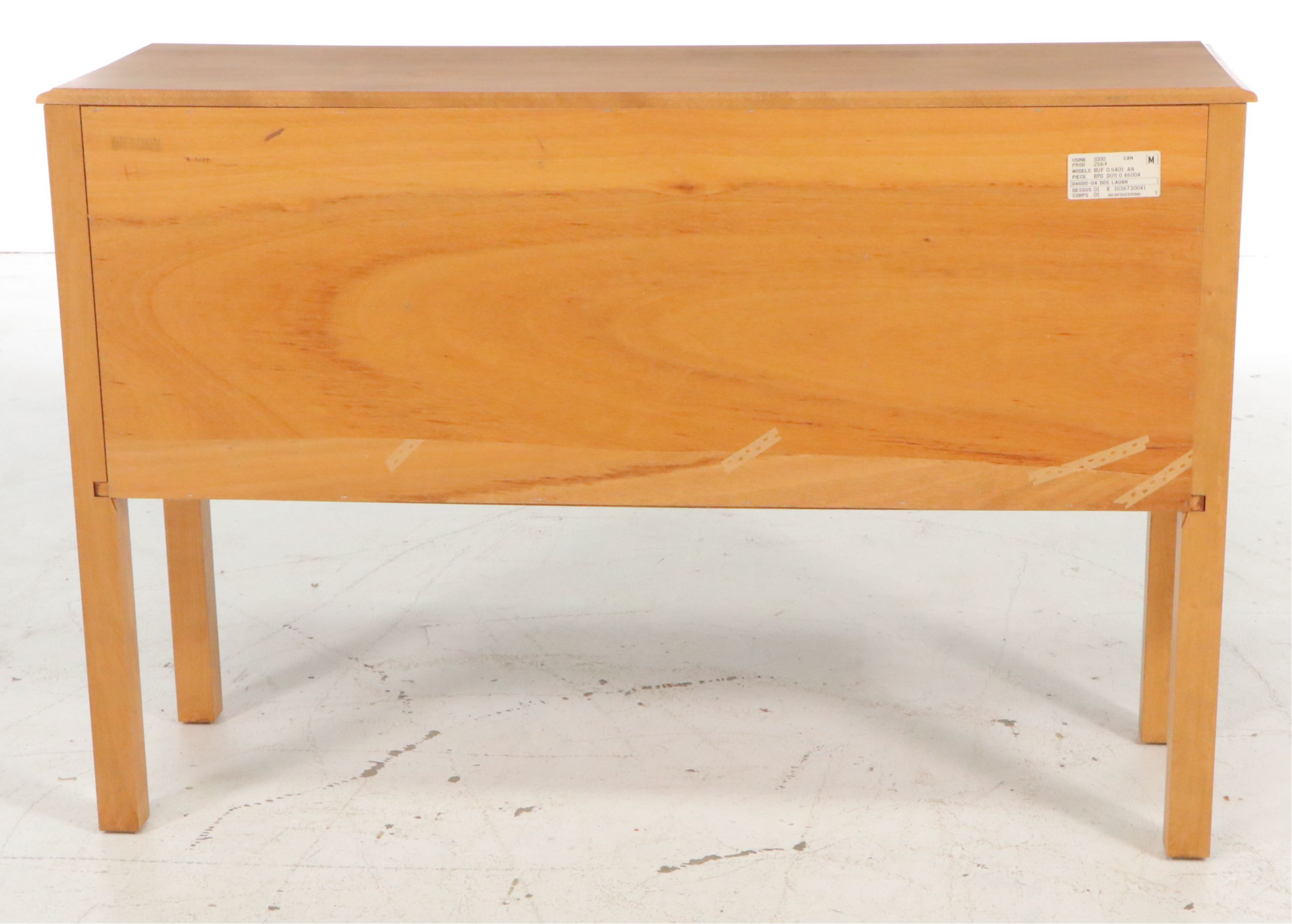 Canadel Contemporary Birchwood Buffet Sideboard